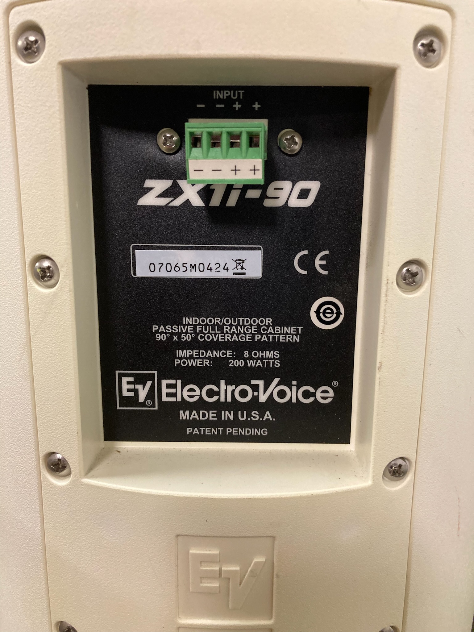 SELT / SOLD Electro-voice hátalarar 5