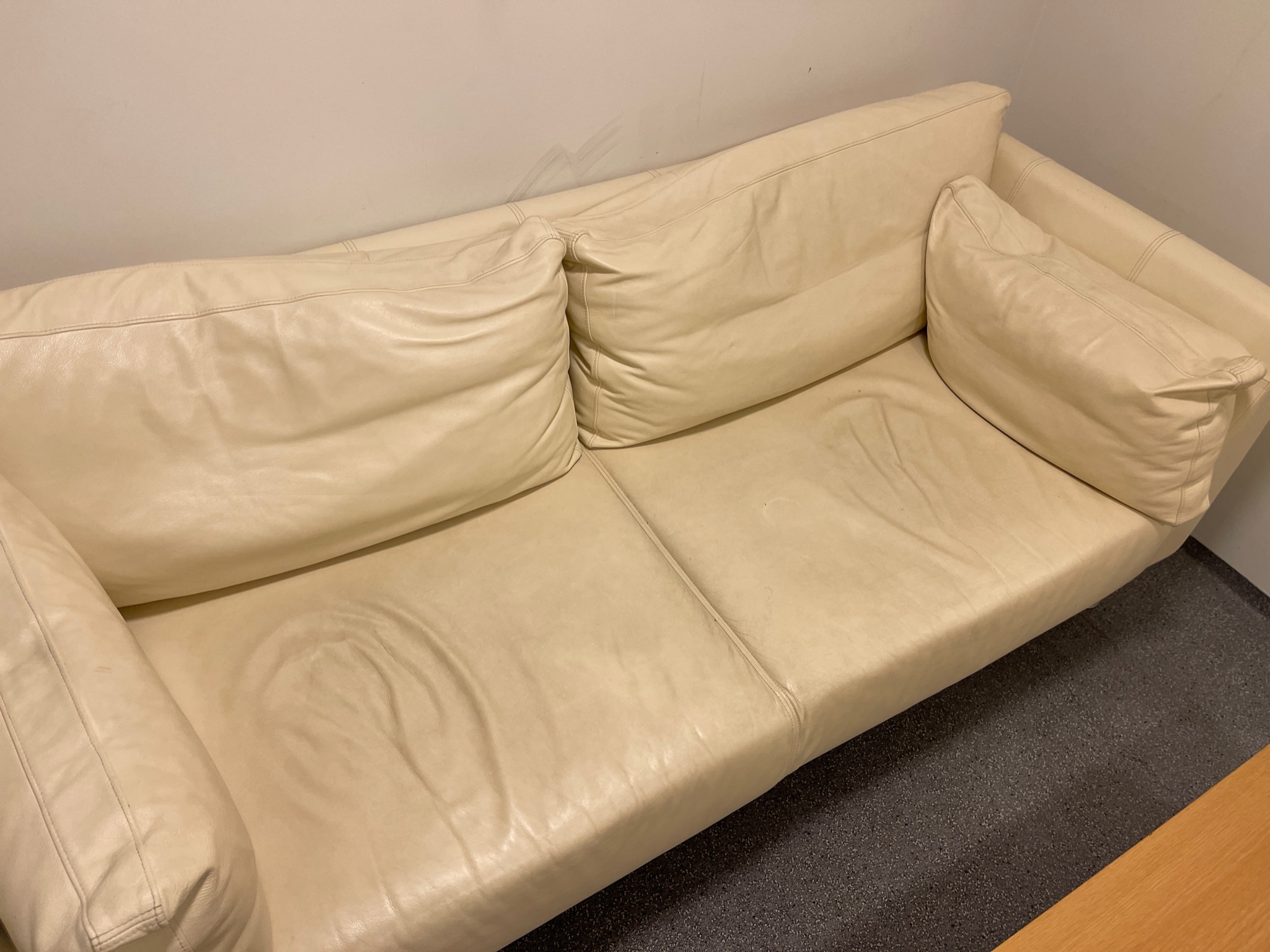 SELT / SOLD BoConcept leðursófi 3