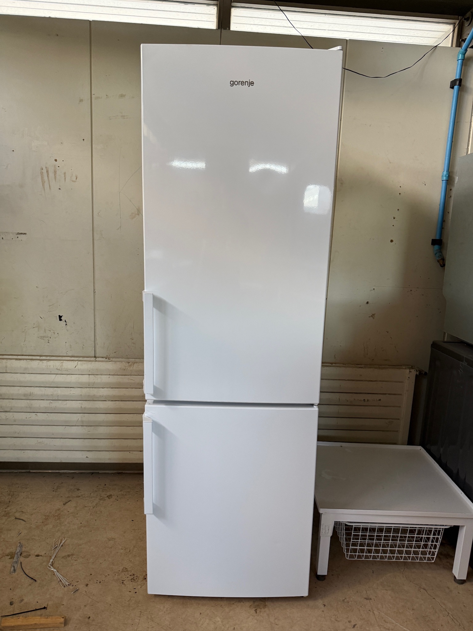 SELT / SOLD Gorenje ísskápur með frysti, H185sm. 2
