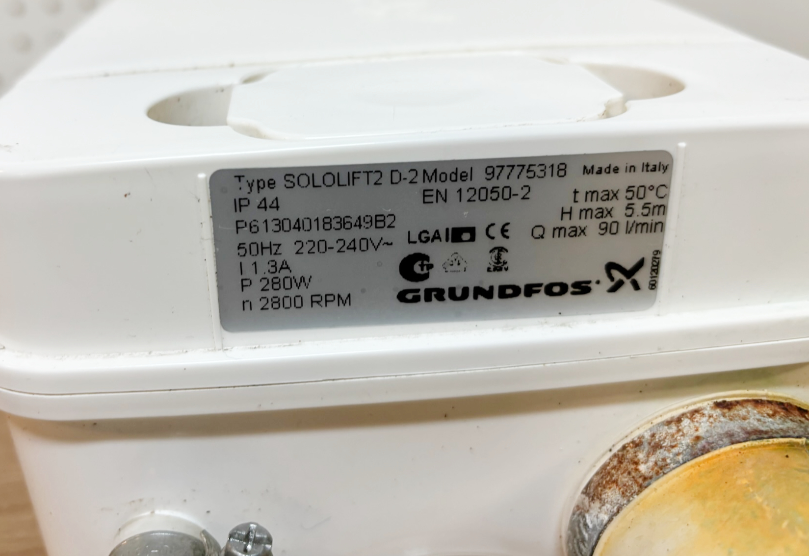 Grundfos Sololift2 D-2 dælustöð frá Tengi 4
