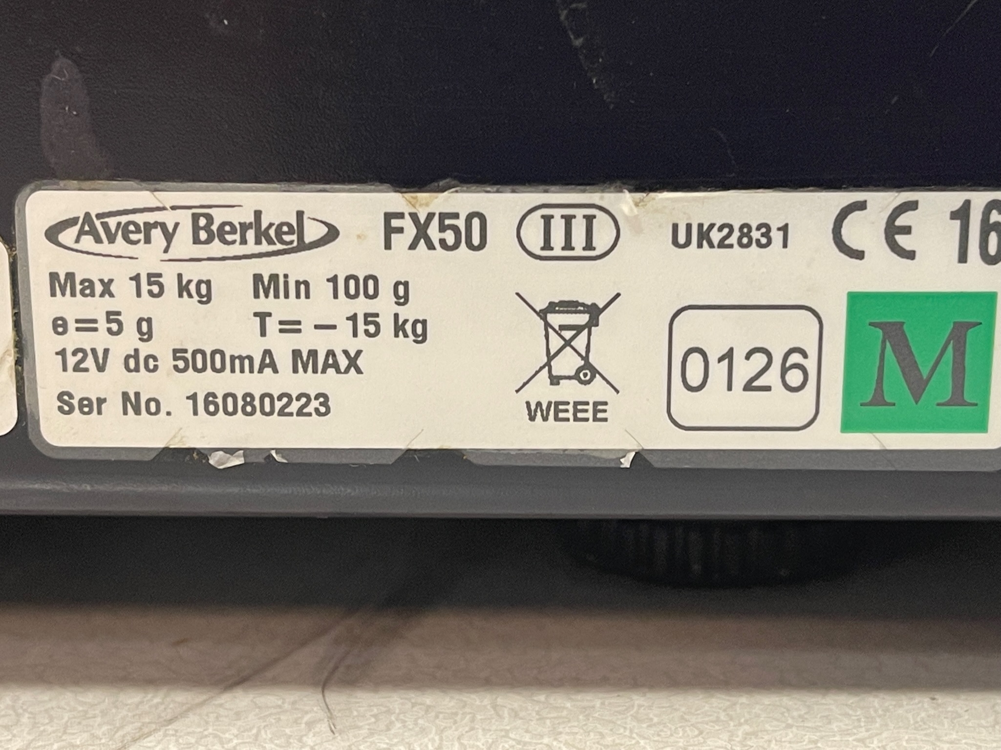 SELT - Avery FX50 Mono vigt 3