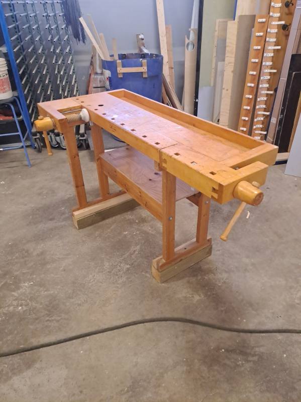 SELT / SOLD Flottur Sjöberg hefilbekkur -140 sm - Selfoss