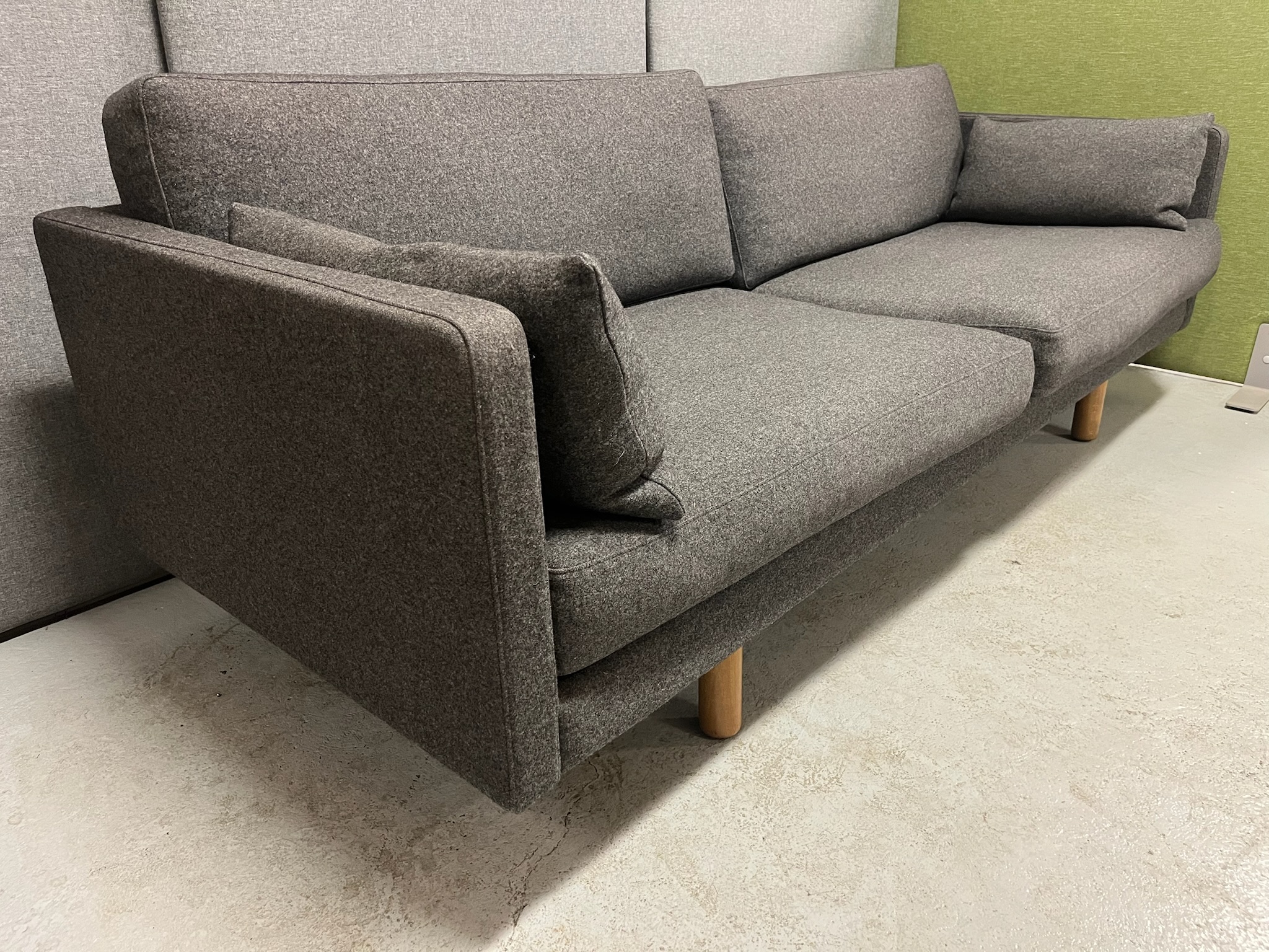 SELT / SOLD Erik Jørgensen EJ 220 hönnunarsófi, B212 x D85 sm. 4
