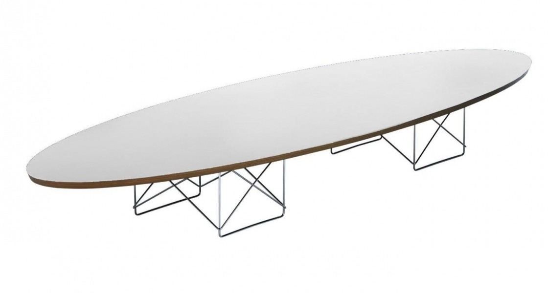 SELT / SOLD Vitra LTR Elliptical borð frá Pennanum