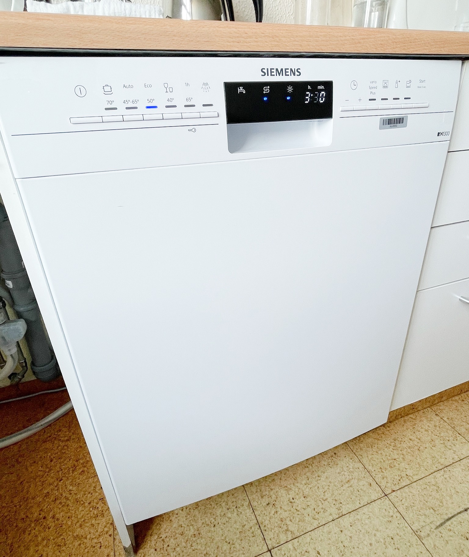 SELT / SOLD Siemens IQ300 uppþvottavél - Alþingi 2