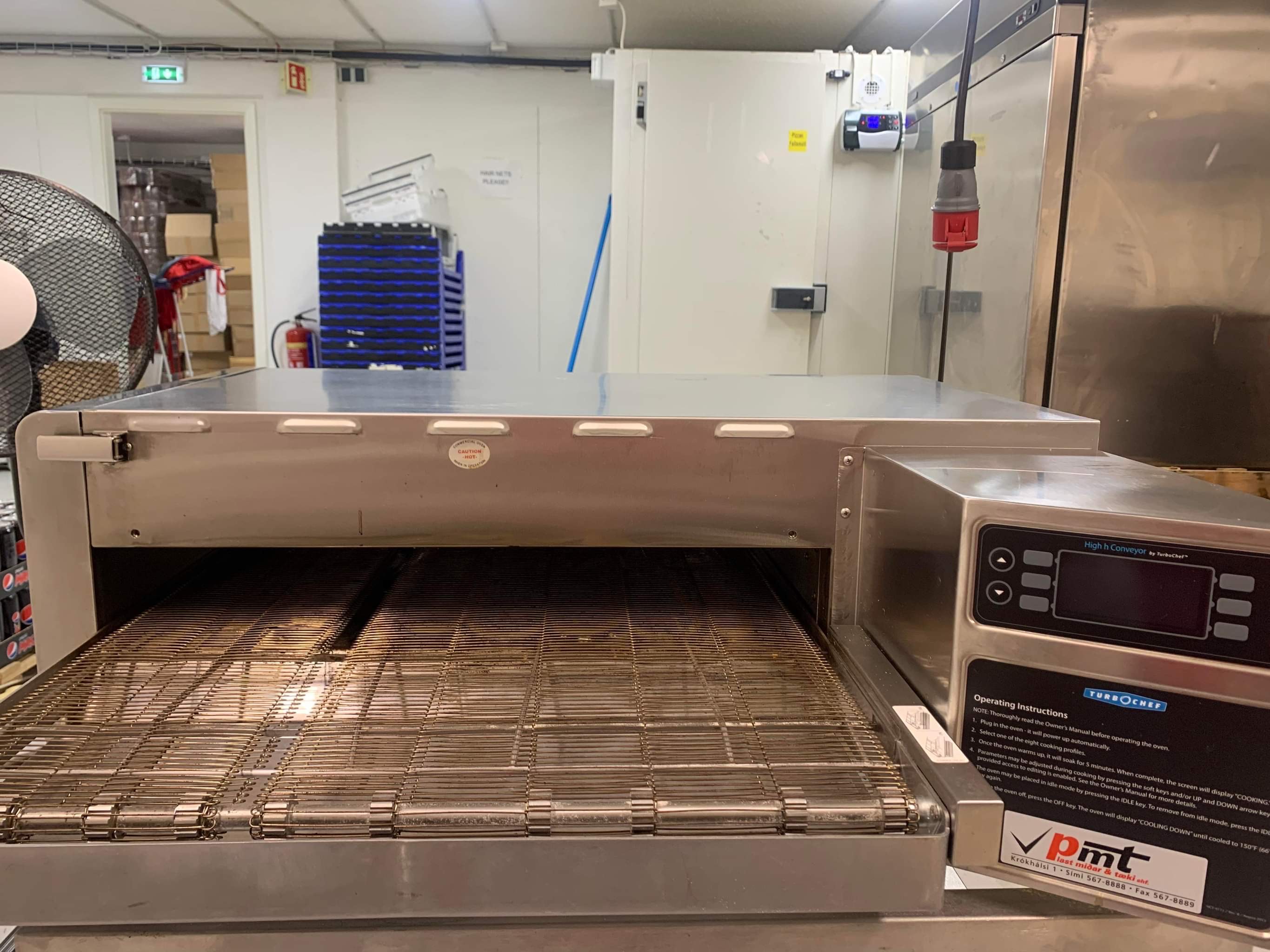 SELT / SOLD TurboChef 2620 færibandaofn - pizzaofn með hvarfakút - PMT til sölu 2