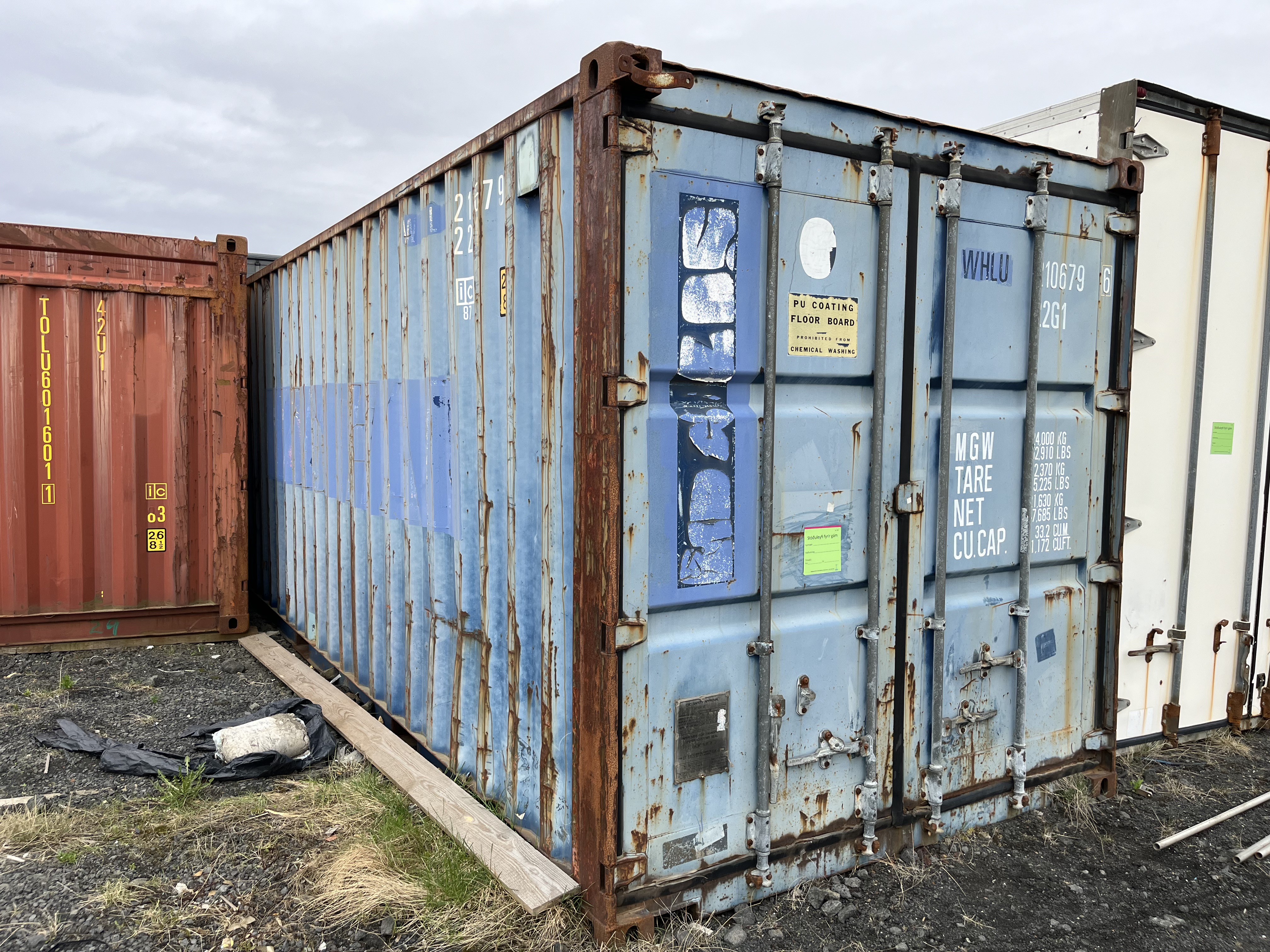 SELT / SOLD - Gámur SM 20 fet. - 210679 - Hf 3