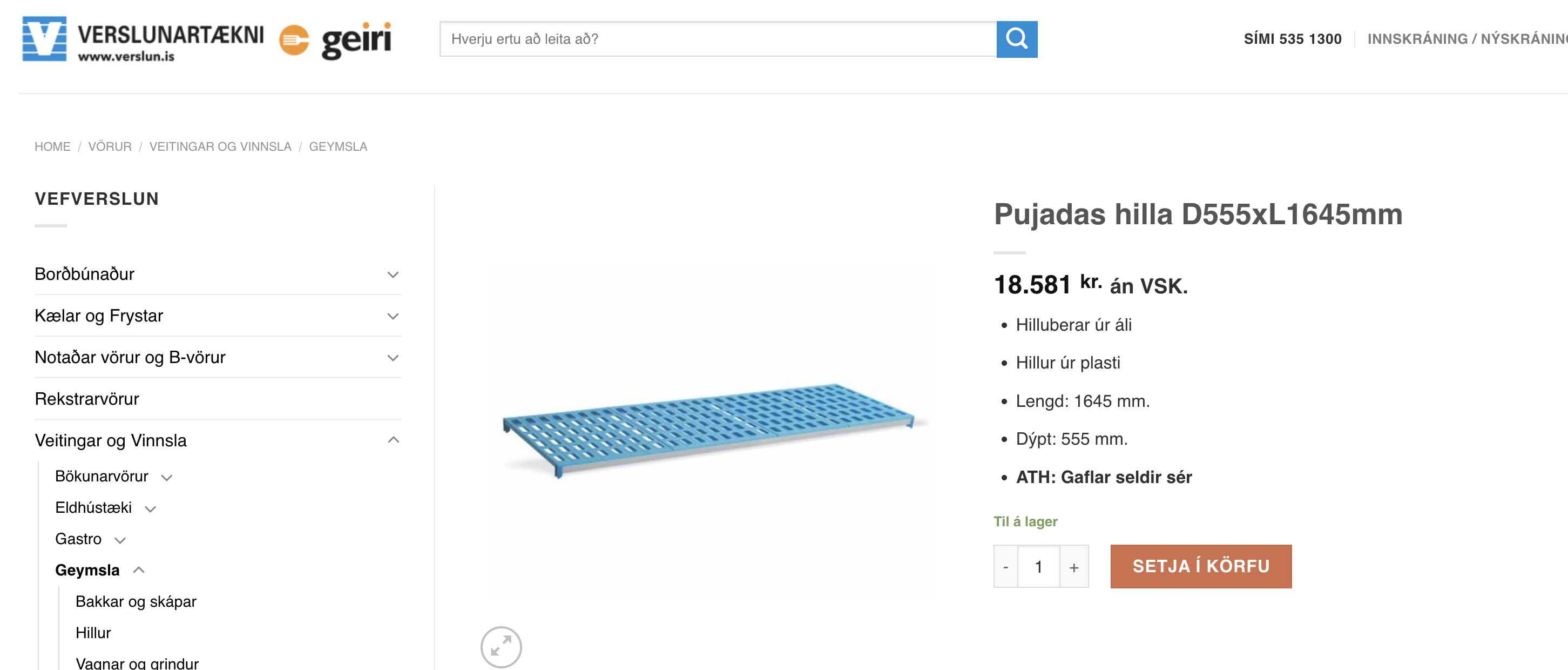 SELT / SOLD Pujadas kælihillur - 3 hillubil 11