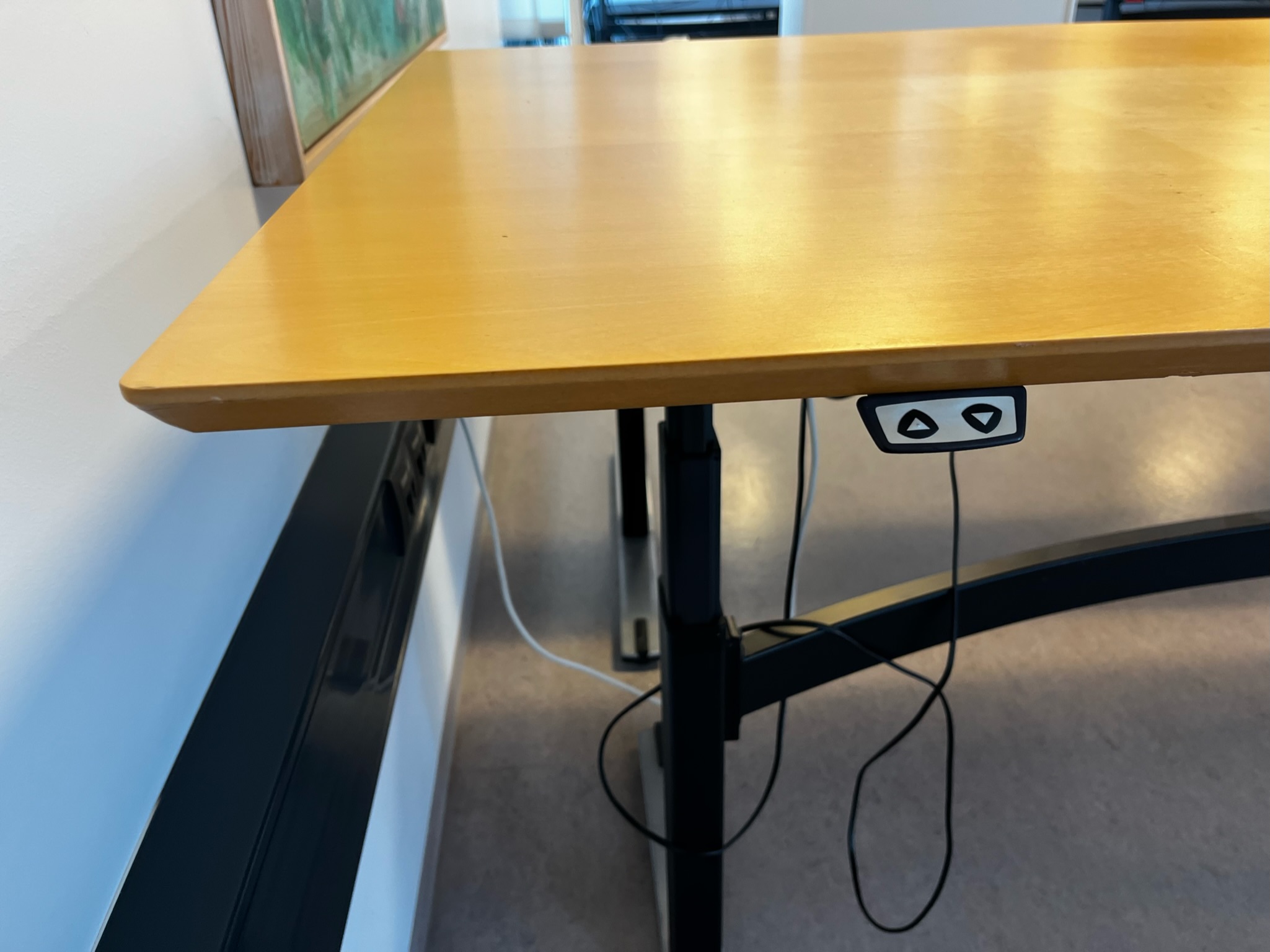 SELT / SOLD - Rafmagnsborð 180x100x80 - 7 stk. til 6