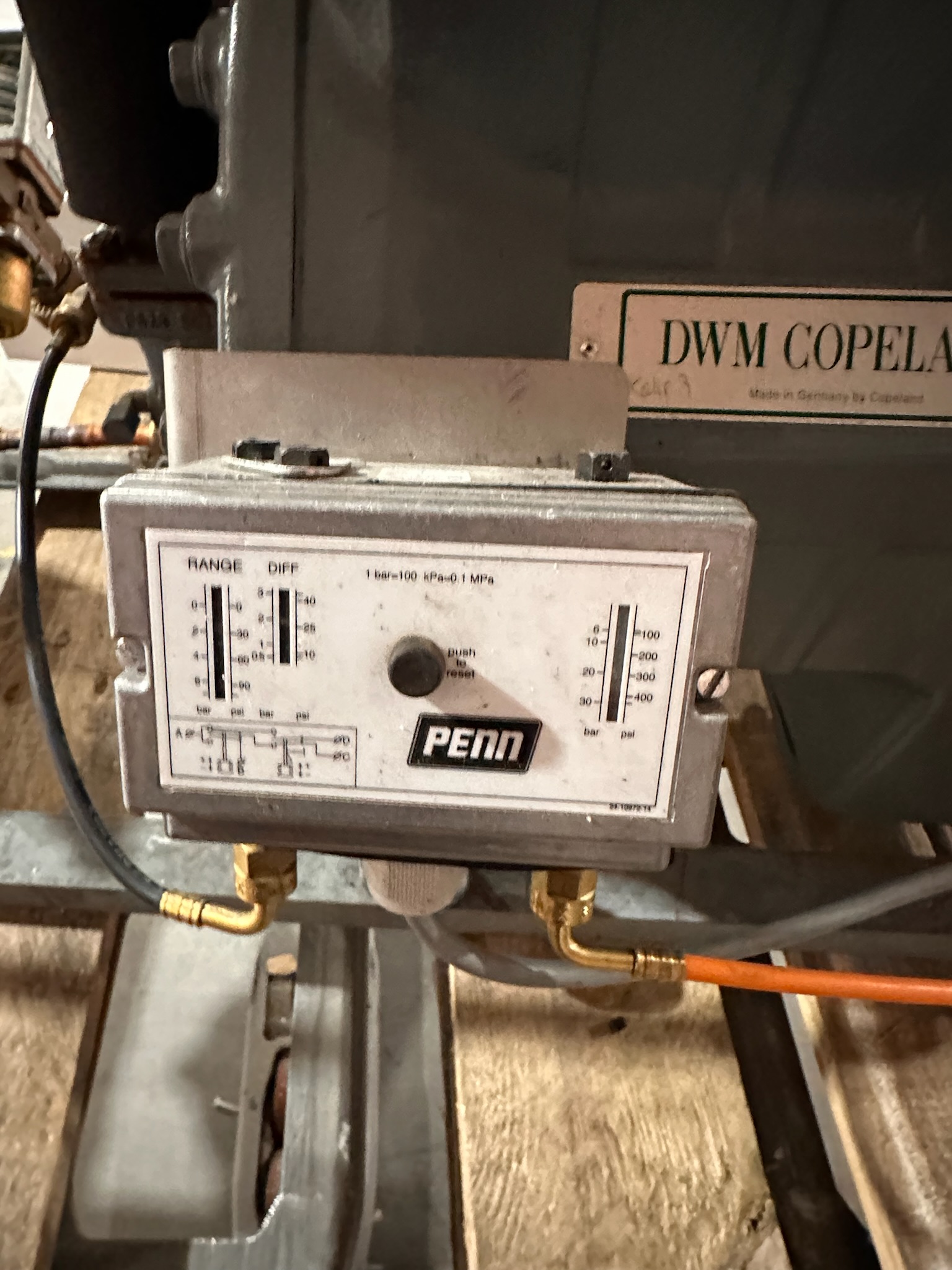 SELT / SOLD DWM Copeland kæli/frystipressa 7