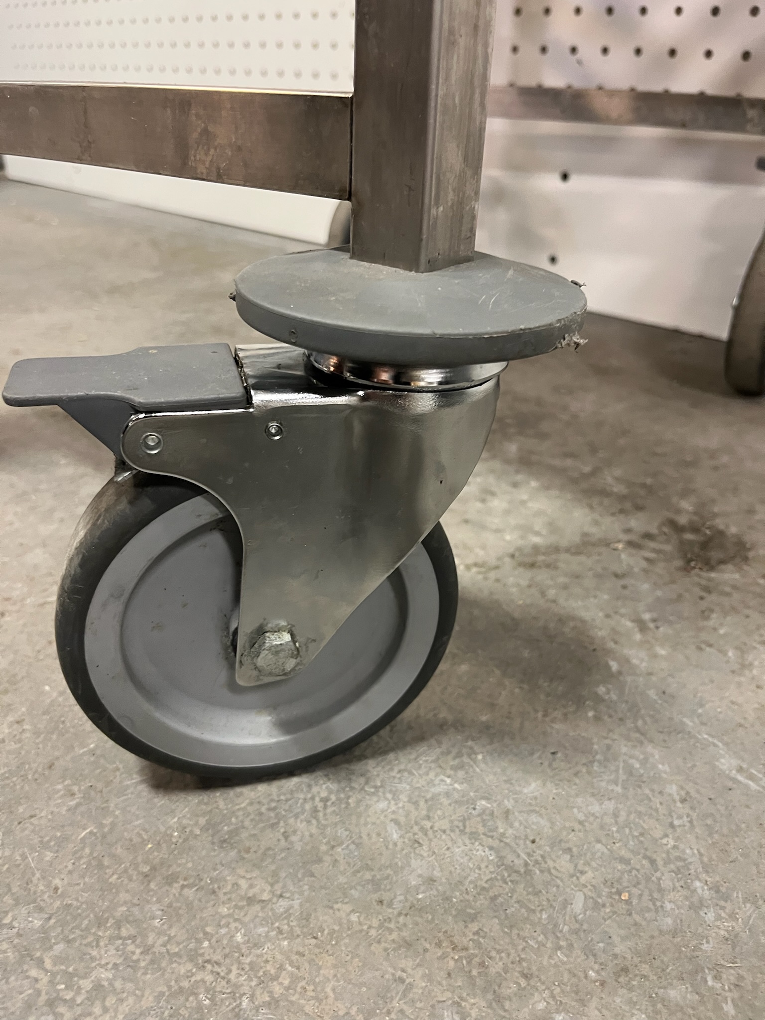 SELT / SOLD Bakkavagn á hjólum, H159xB38xD55sm. 5