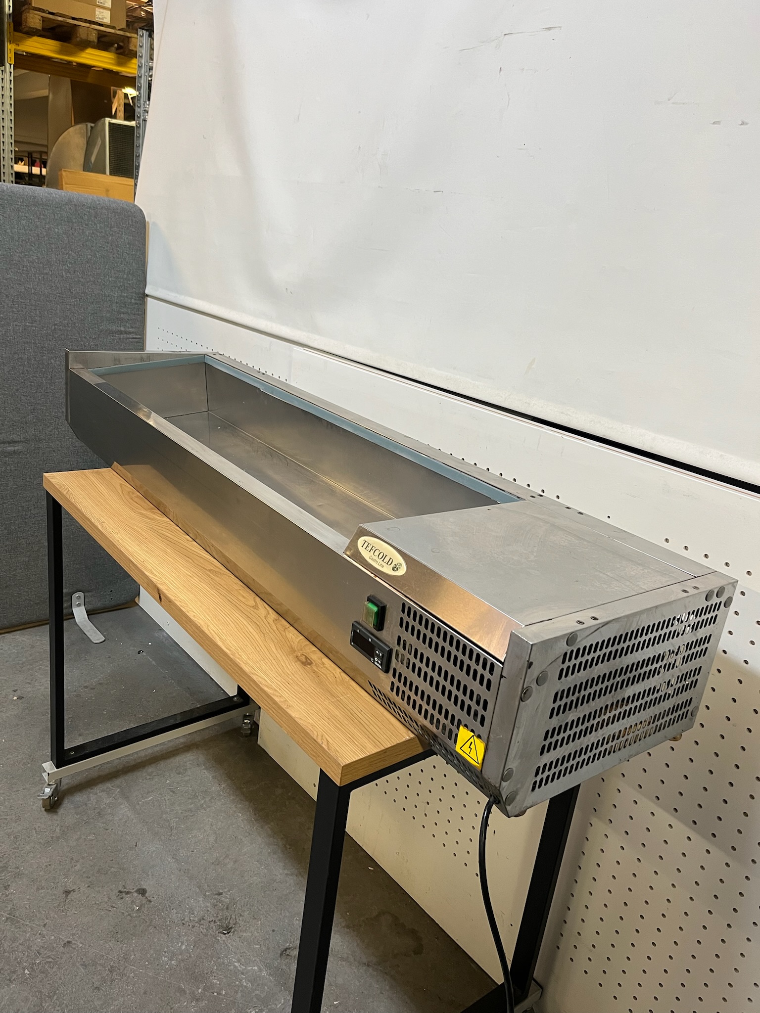 SELT / SOLD Tefcold kælirenna frá BVT, B150xD40sm. 2