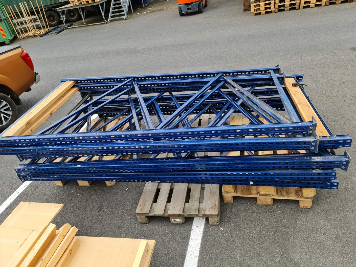 Selt - sold Brettarekkar - 3.5 metrar 2