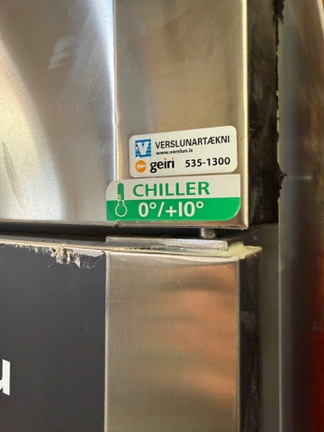SELT / SOLD Tecnodom Perfekt 700 stálkælir frá BVT 2