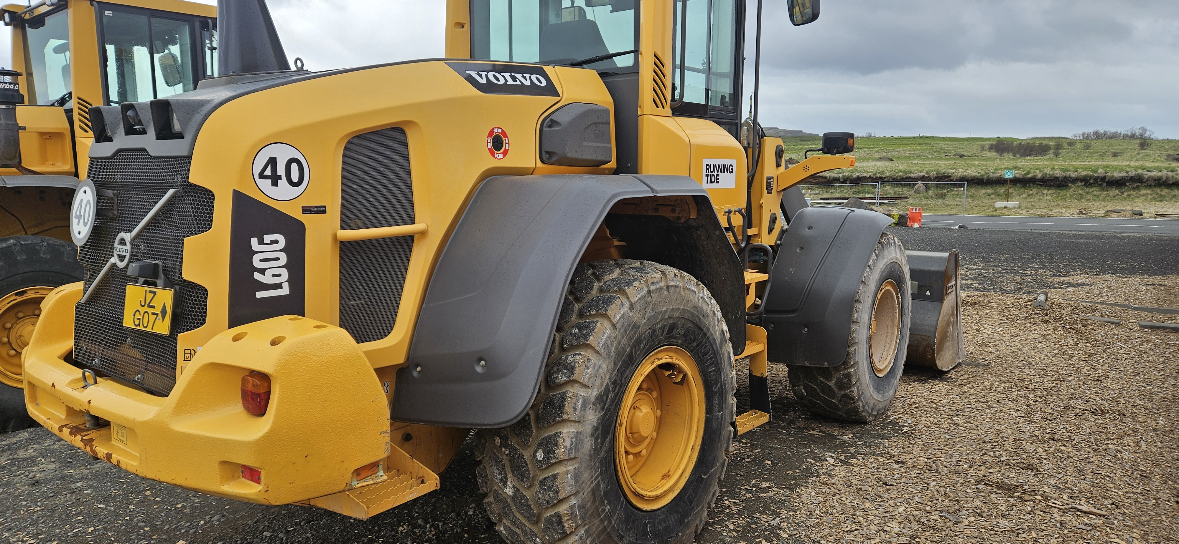 SELT / SOLD - Volvo L60G hjólaskófla árgerð 2014 - vinnustundir: 4850