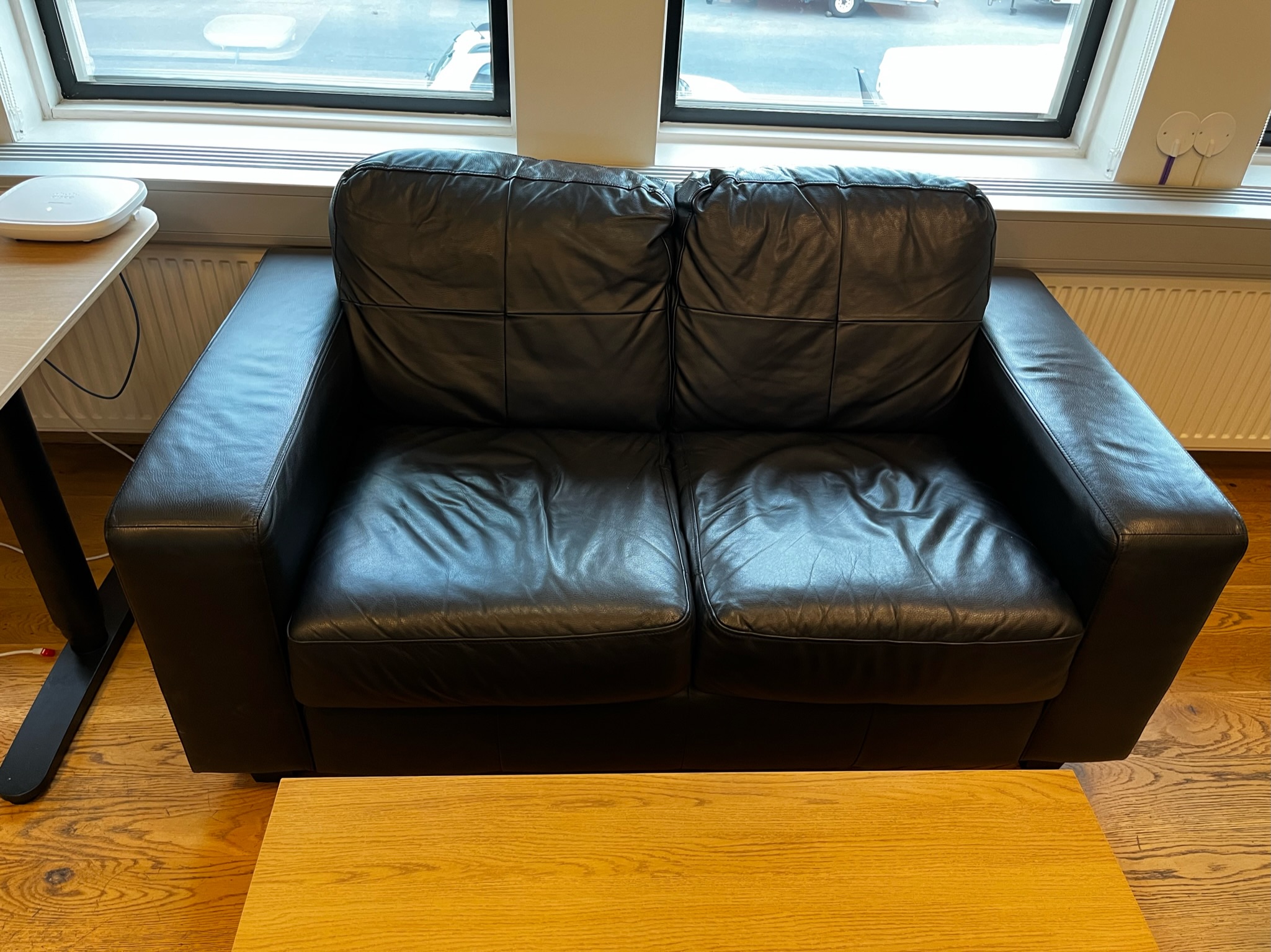 SELT / SOLD - IKEA leðursófasett 2+1 - Skogaby 6