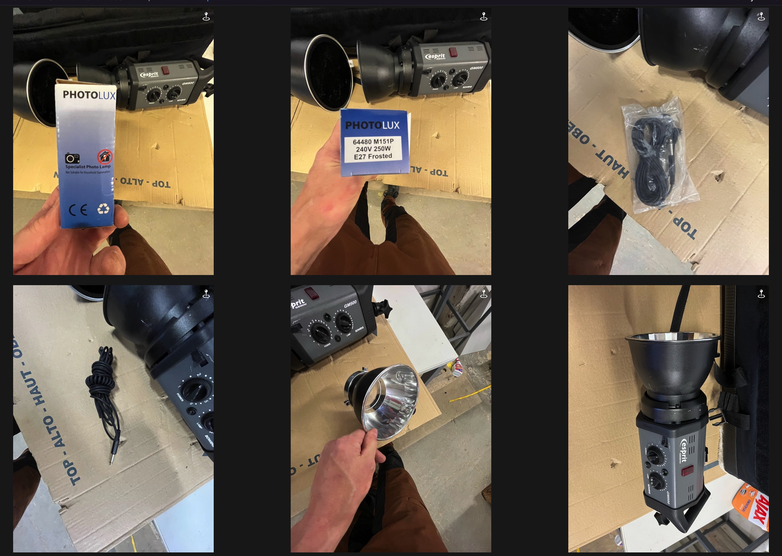 SELT / SOLD Ljósmyndatæki - Bowens-Ikan-Manfrotto-Q Gear 6