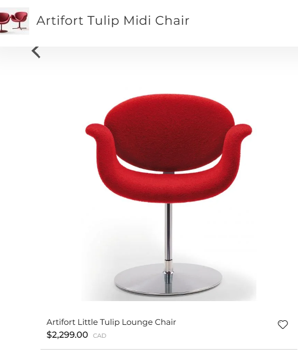 SELT / SOLD - Artifort Tulip - hönnunarstóll - 1 stk. 9