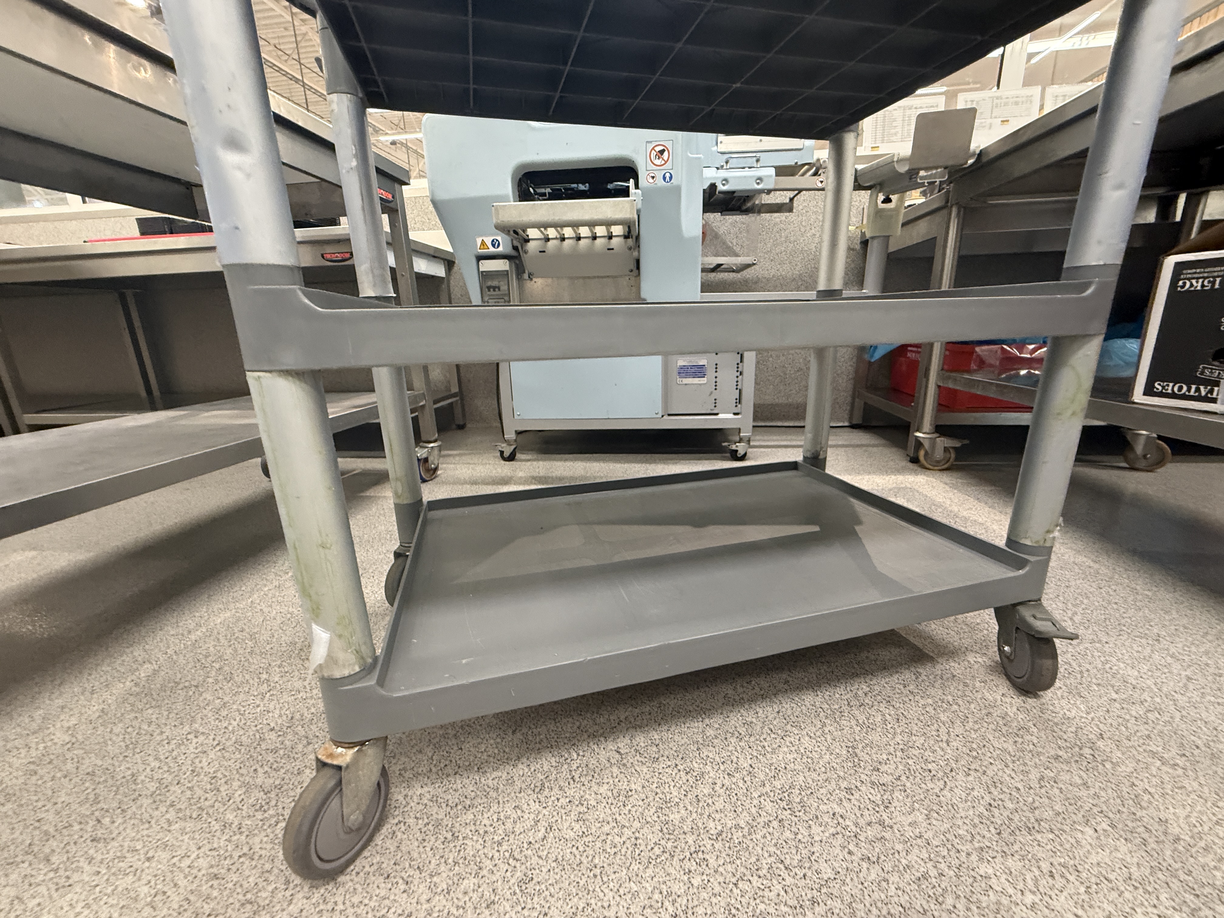 SELT / SOLD Pujadas handvagn plast 3 hillur 90x56x96sm 4