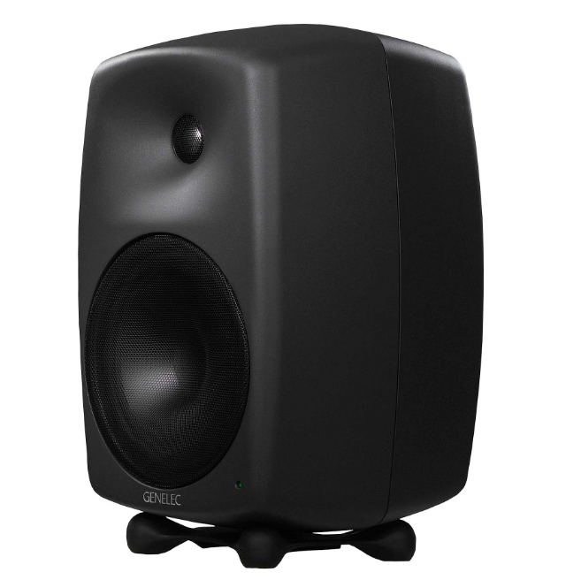 SELT / SOLD Studíó Genelec 8050A Matt Black 8 Inch Active Studio Monitors 270 W