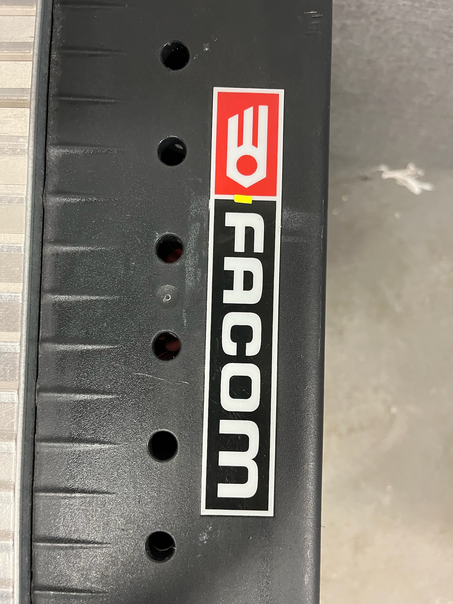SELT / SOLD Facom verkfæraskápur frá Ísól, 5+2 skúffur - nr.1 11