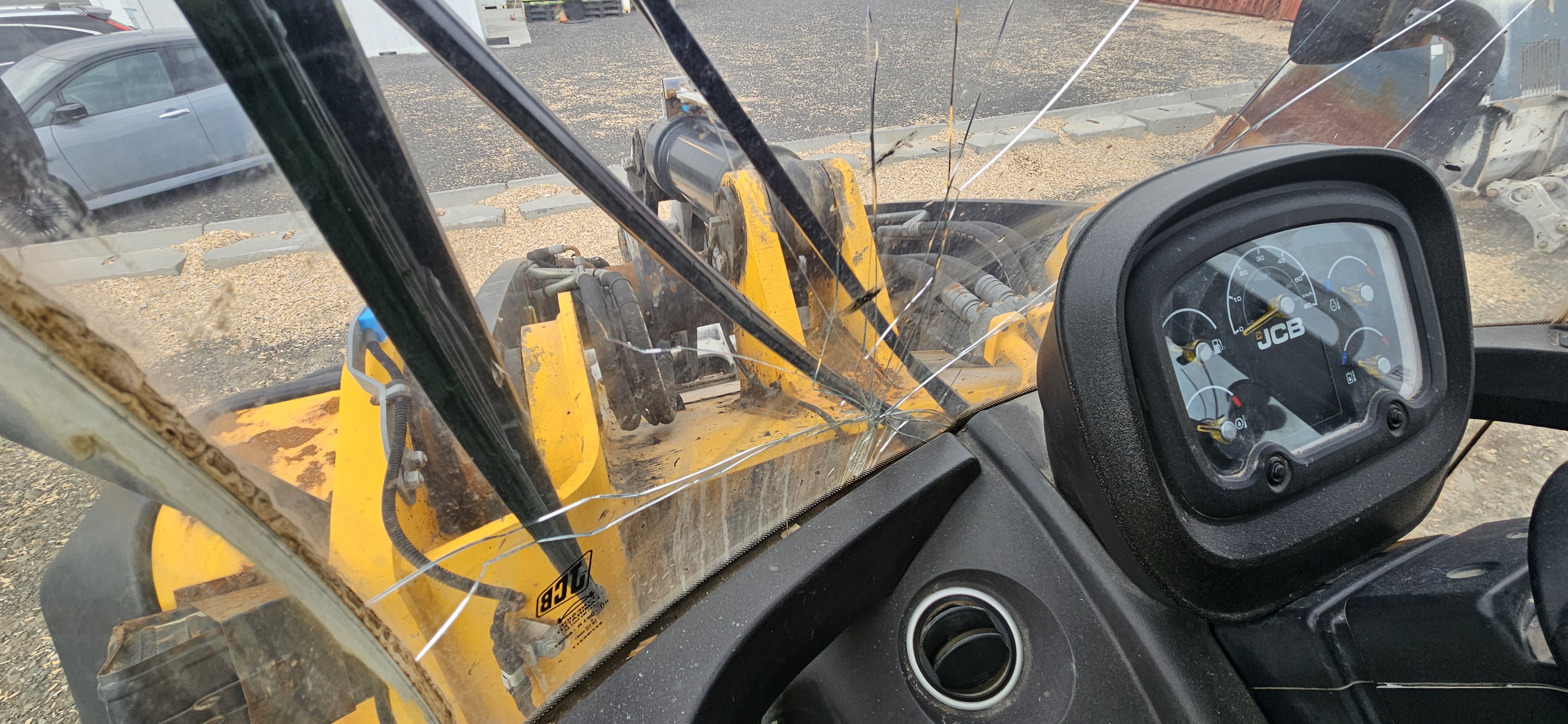 SELT / SOLD JCB 457 ZX - 2012 hjólaskófla - vinnustundir 7100 14