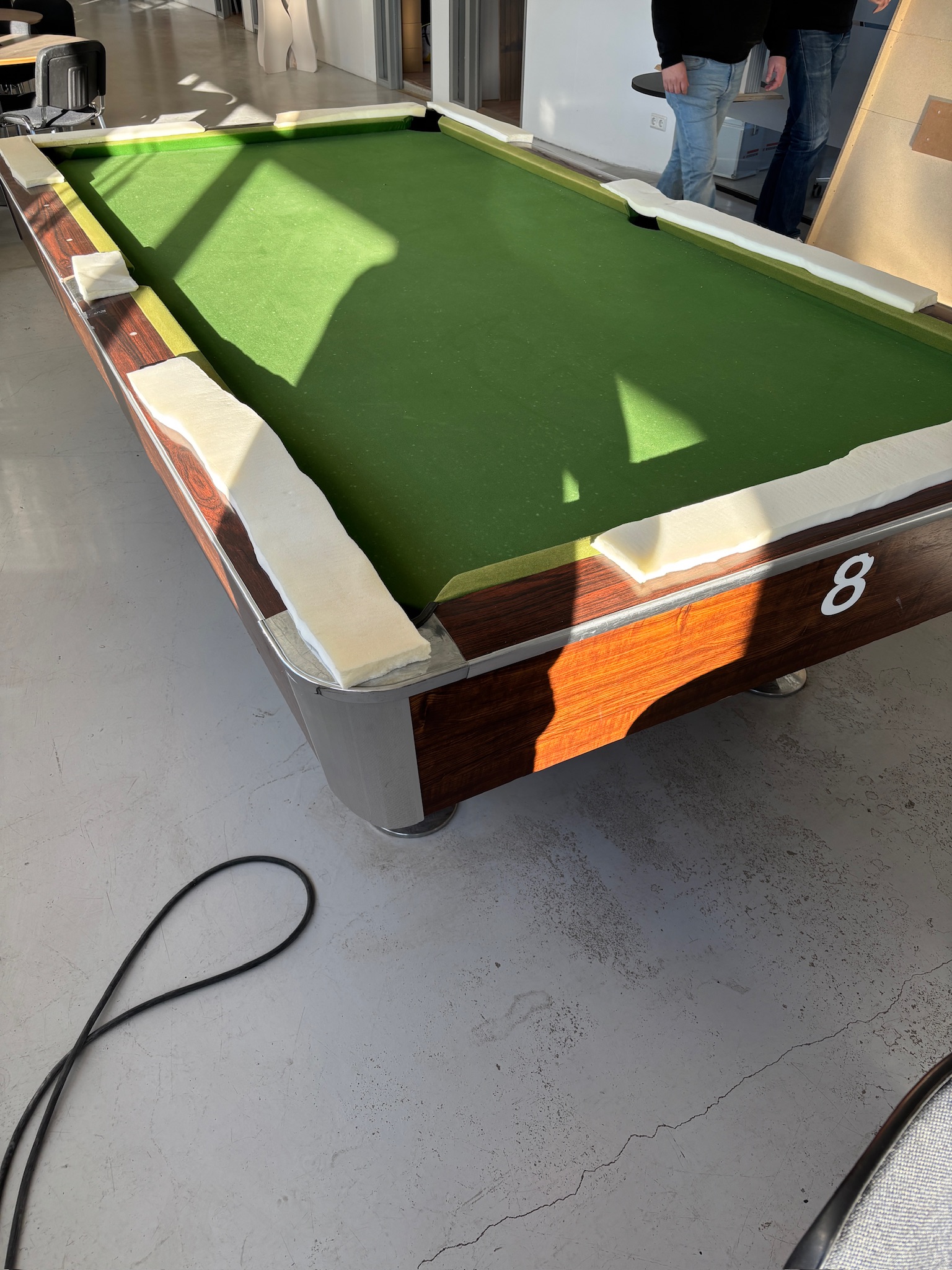SELT / SOLD Poolborð ásamt ljósi, 9.5fet 3