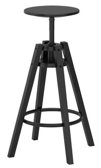 SELT / SOLD Barstóll frá IKEA (2 stk., ónotaðir)