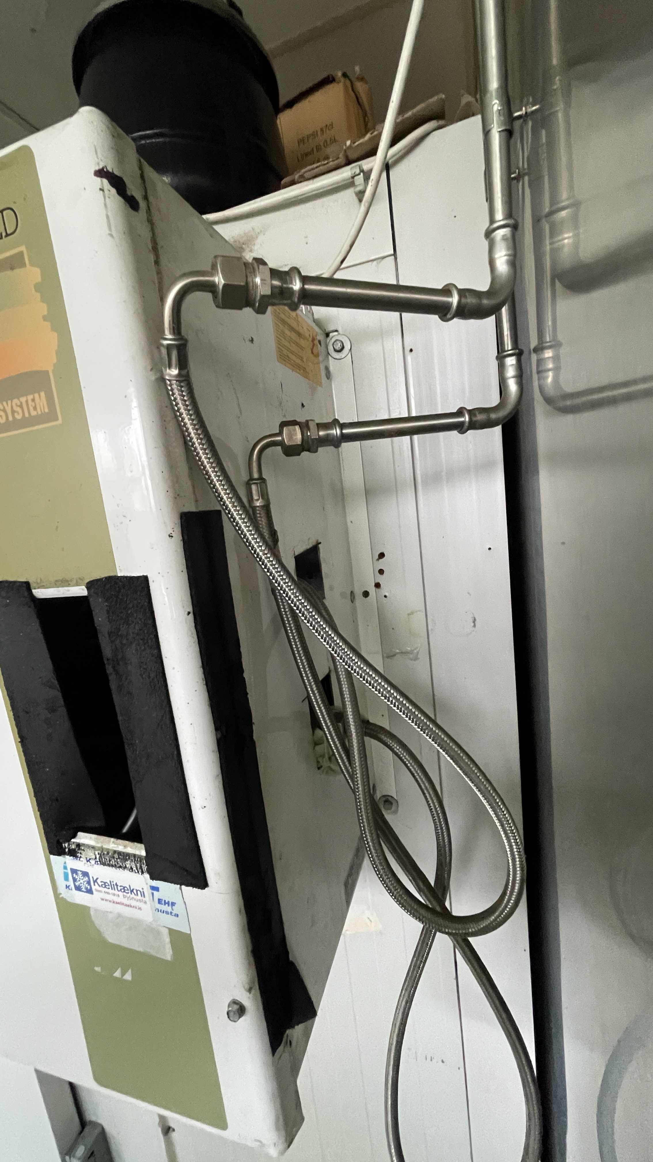 SELT / SOLD Rivacold frystir manngengur 4 fm 12