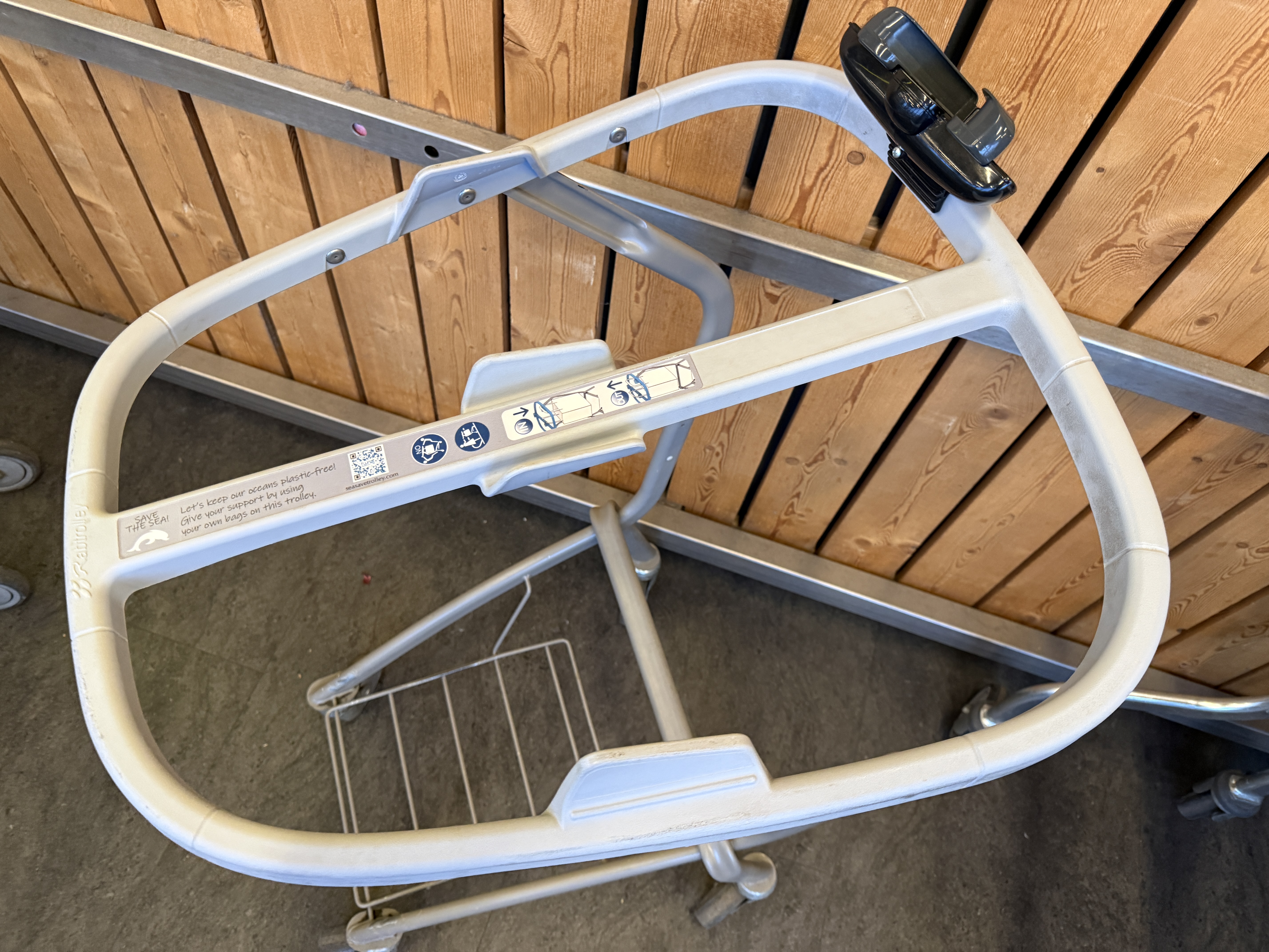 SELT / SOLD Innkaupakerra - 86L barnavagna-/körfuflutningsvagn (28stk) 11