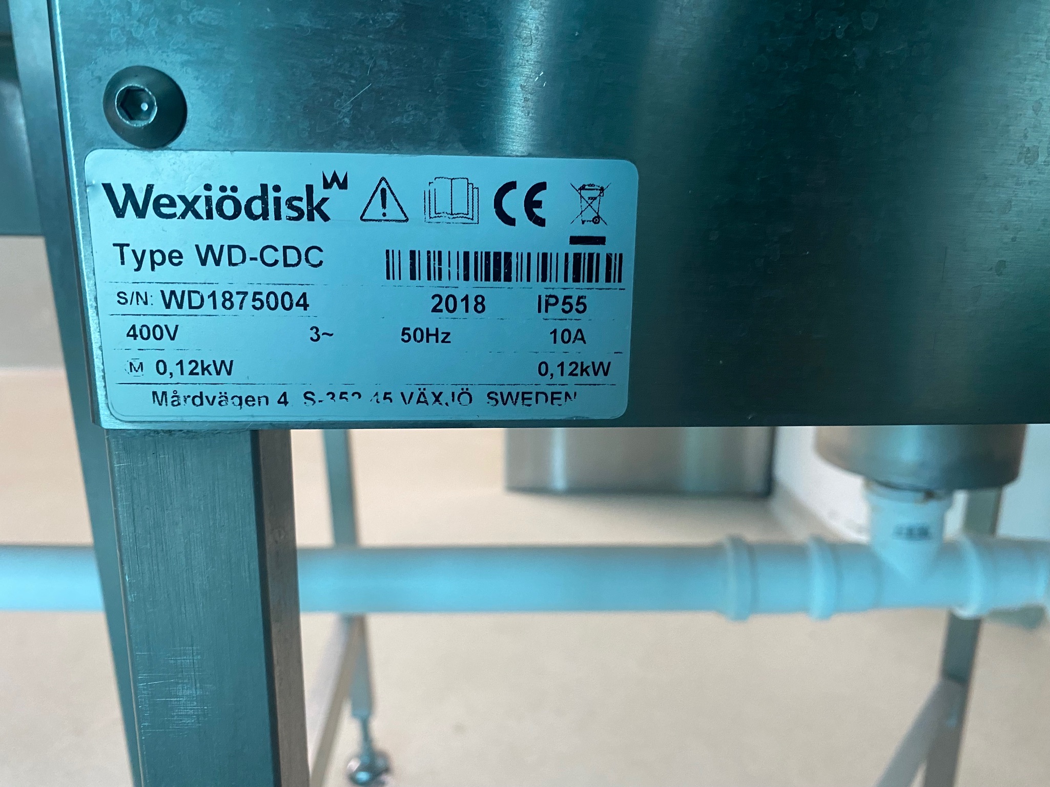 SELT / SOLD - Wexiödisk WD-CDC uppþvottalína (2018) 9