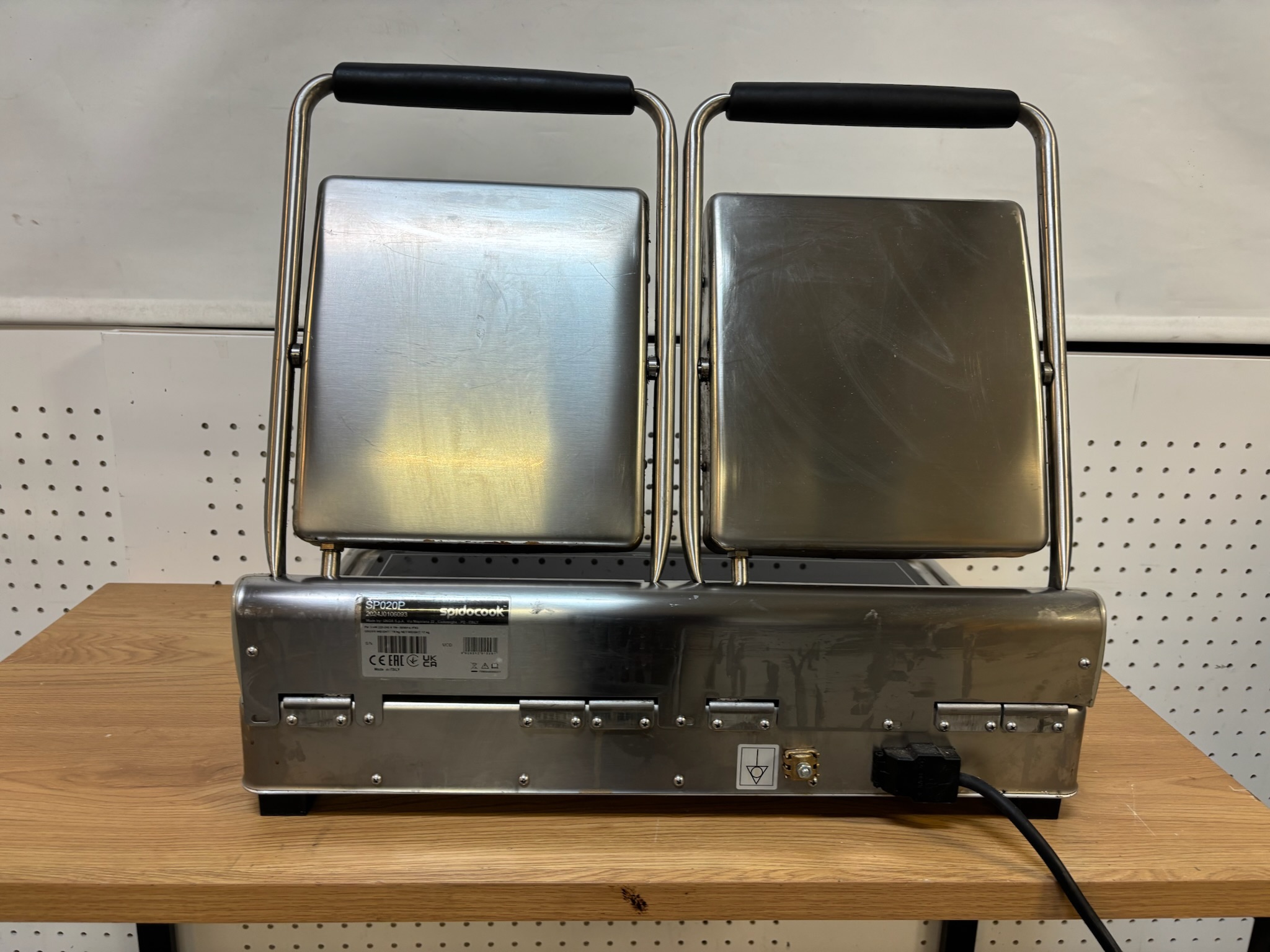 SELT / SOLD Spidocook tvöfalt samlokugrill 3