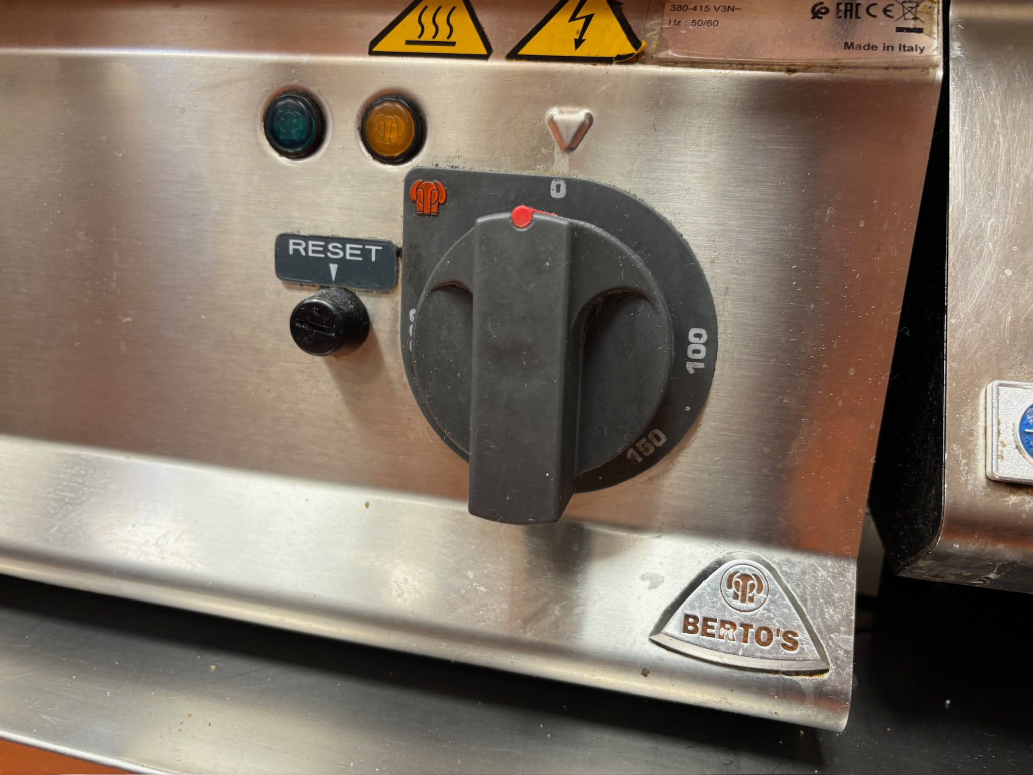 SELT / SOLD Berto's grillpanna flatpanna 4