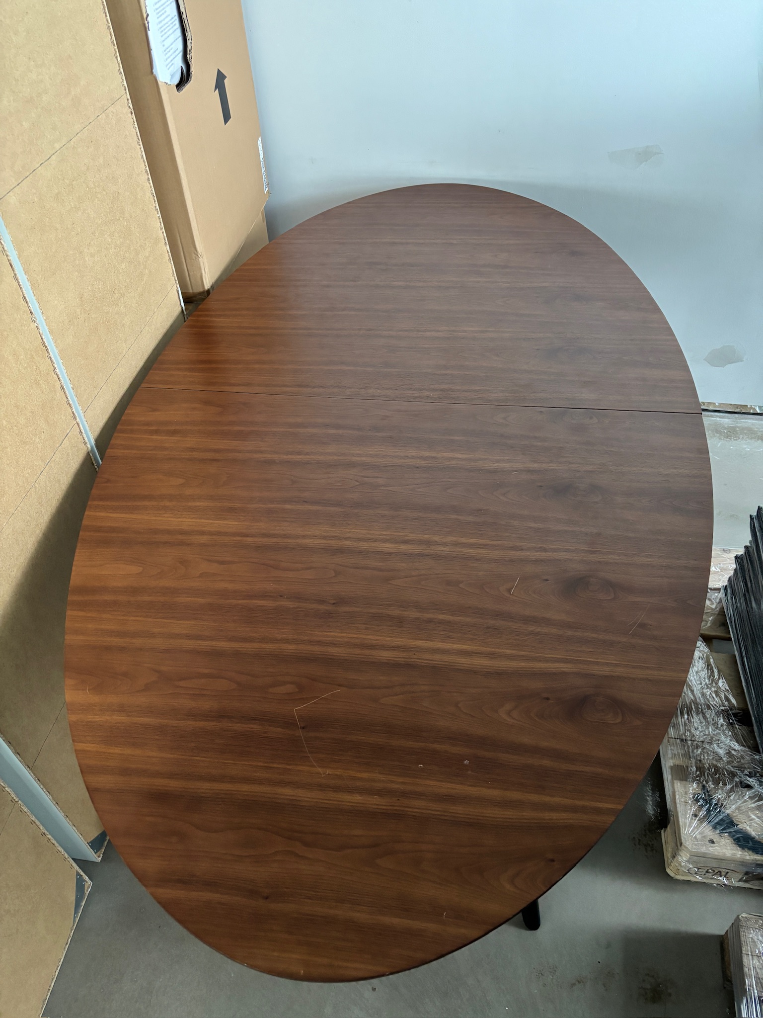 SELT / SOLD Danform borðstofuborð frá Húsgagnahöllinni, L200xB110sm. 3