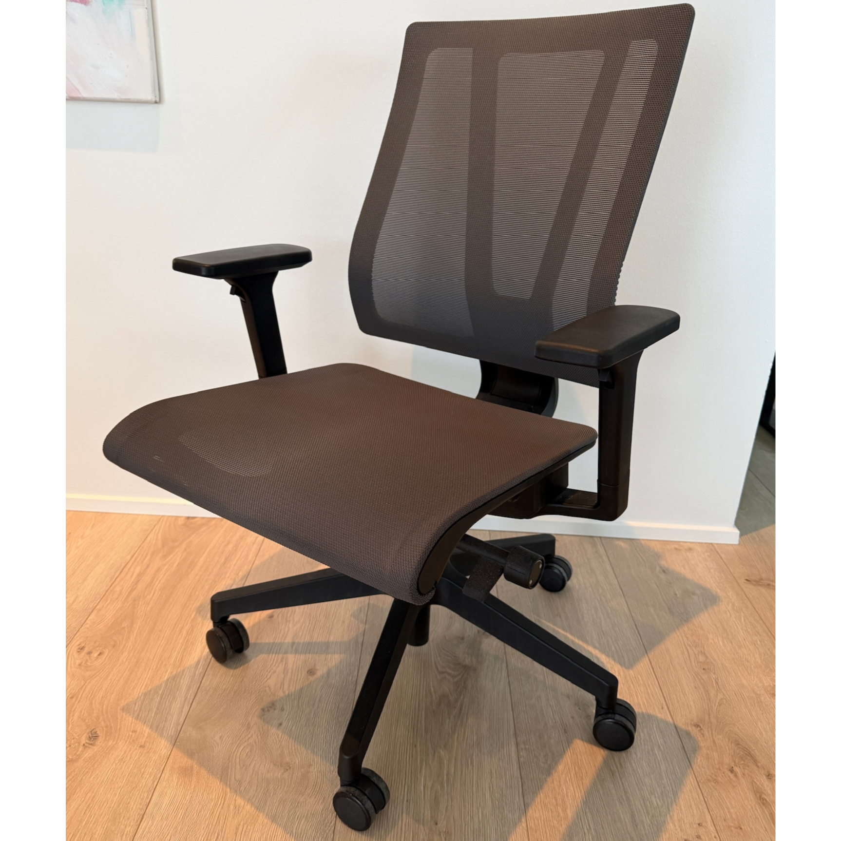 SELT / SOLD Skrifborðsstóll frá Á. Guðmundsson