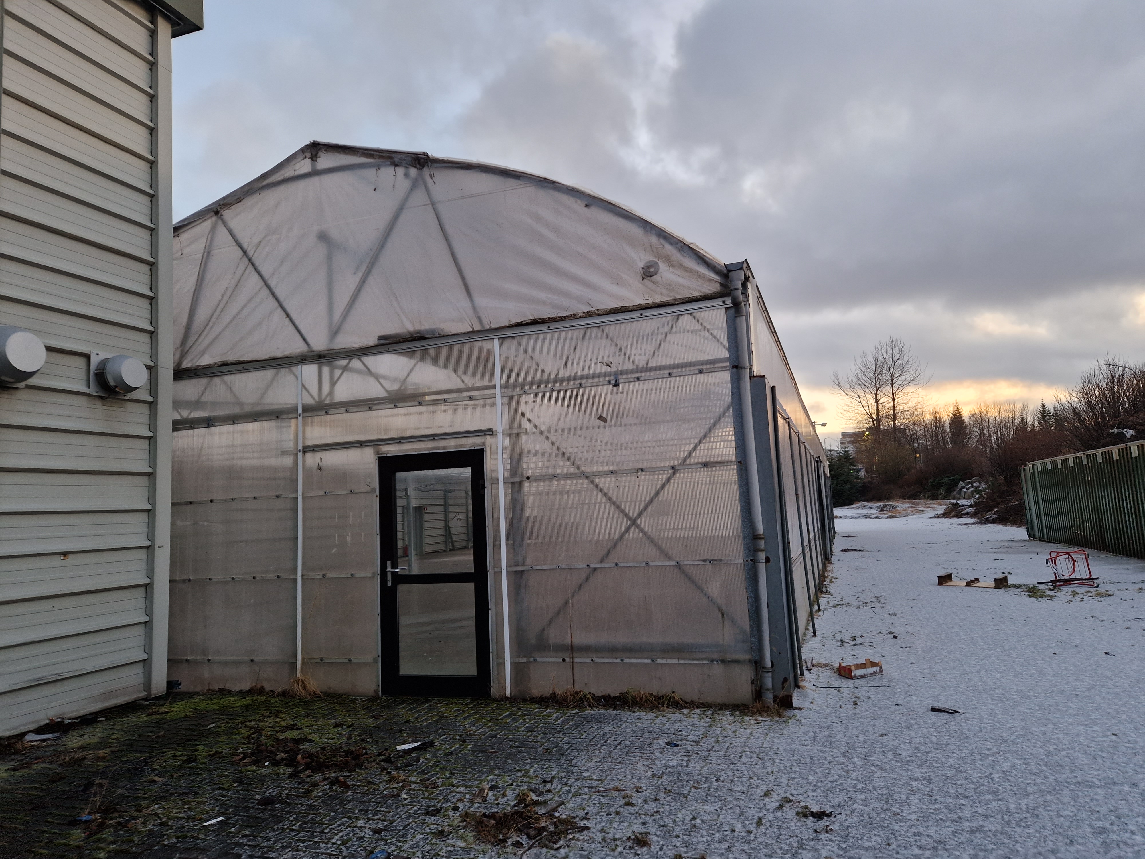 SELT / SOLD - Vetrargarður - gróðurhús - stálgrindargarður 480 fm. 2