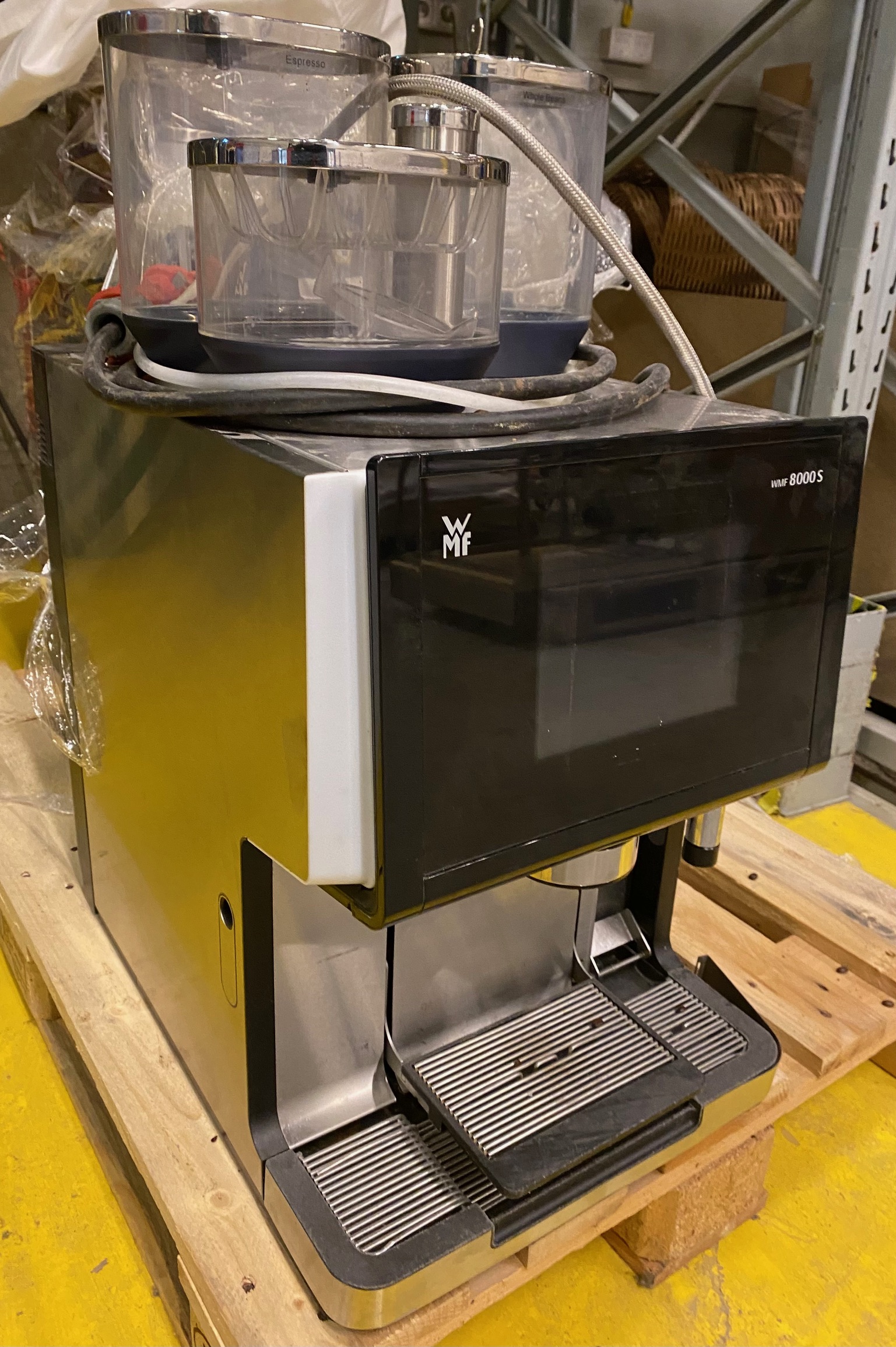 SELT / SOLD Kaffivél - WMF 8000S - fyrir malað kaffi 2