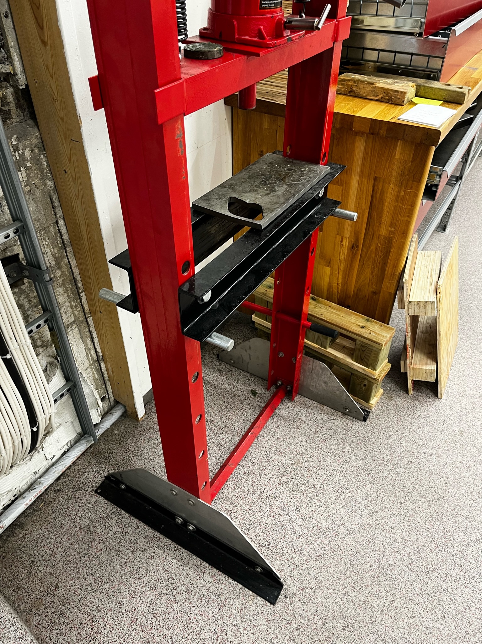 SELT / SOLD Benson Tools vökvapressa - legupressa - vökvapressa 5