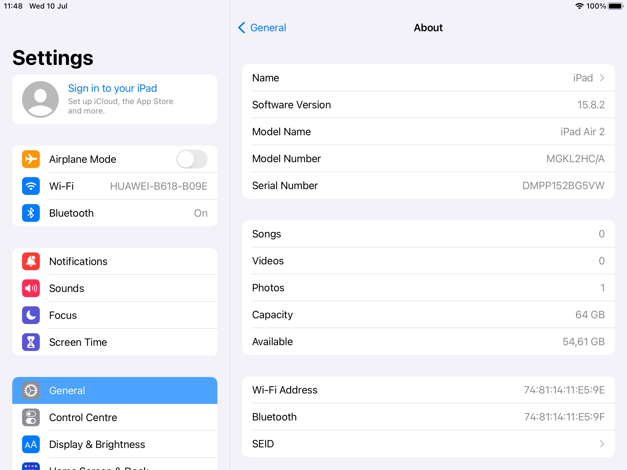 SELT / SOLD Apple iPad Air 2 m.hulstri 10