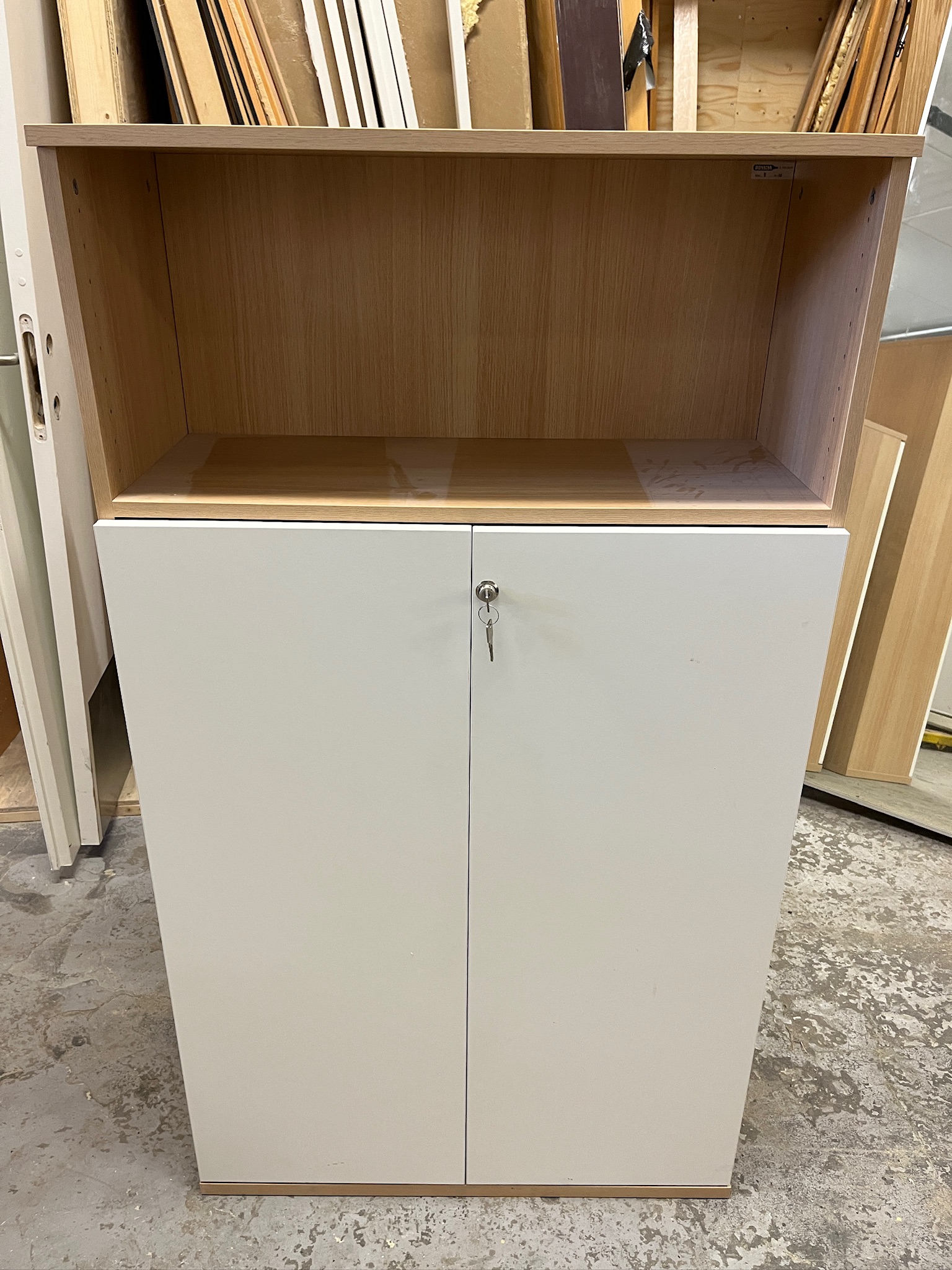 SELT / SOLD Fansa skápar frá Pennanum, H144 x B80 x D34 sm. (1 stk.) 3