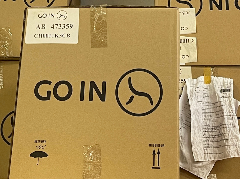 Go In kollur, pleður, ónotað (6 stk.) 9