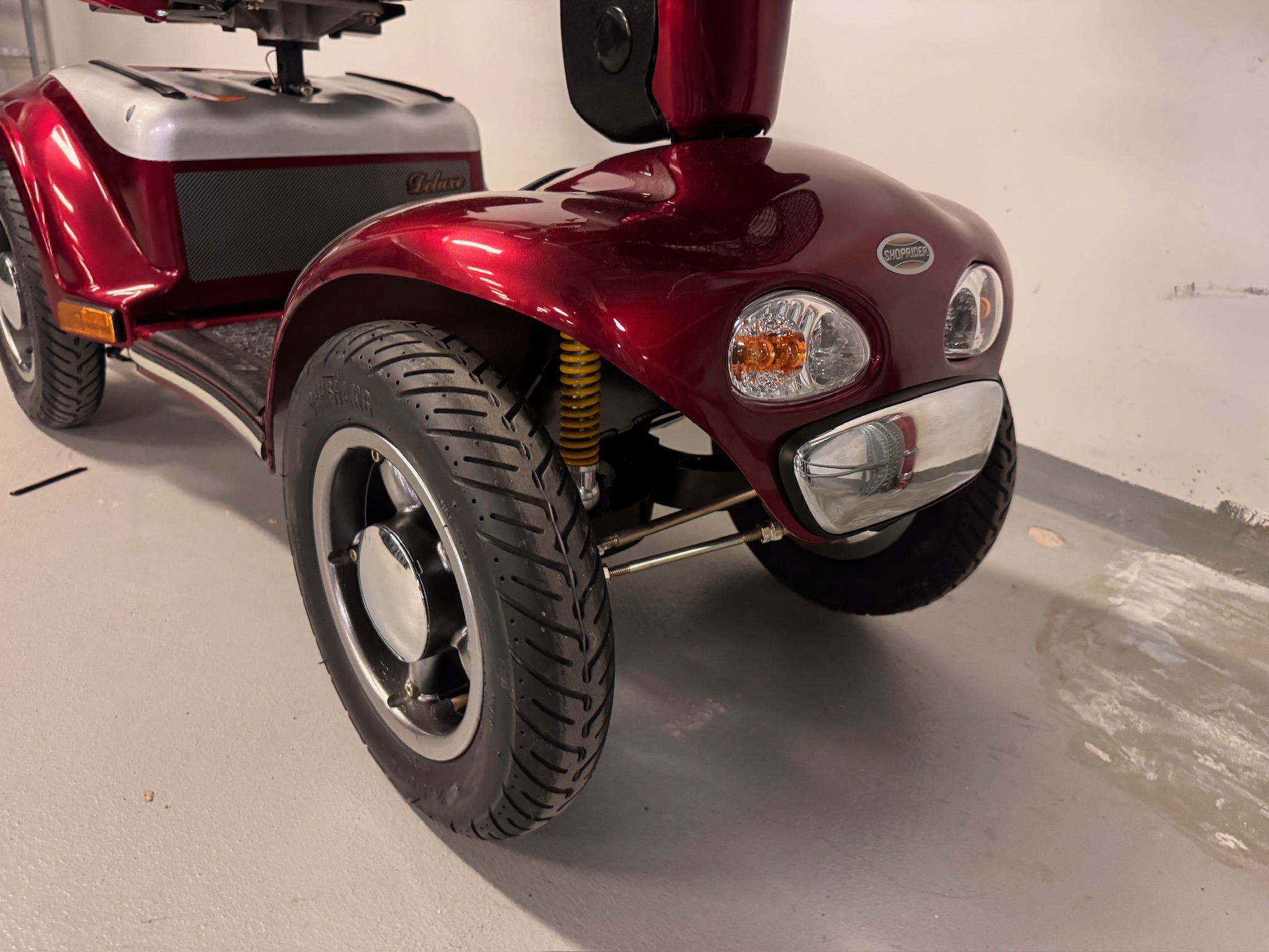 SELT / SOLD Shoprider rafskutla 7