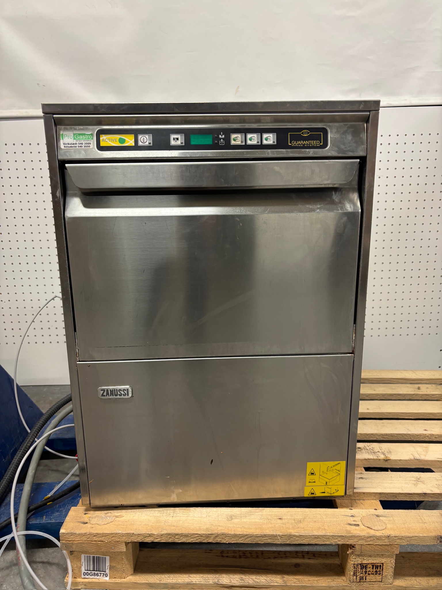 SELT / SOLD Zanussi undirborðsvél frá ProGastro 2
