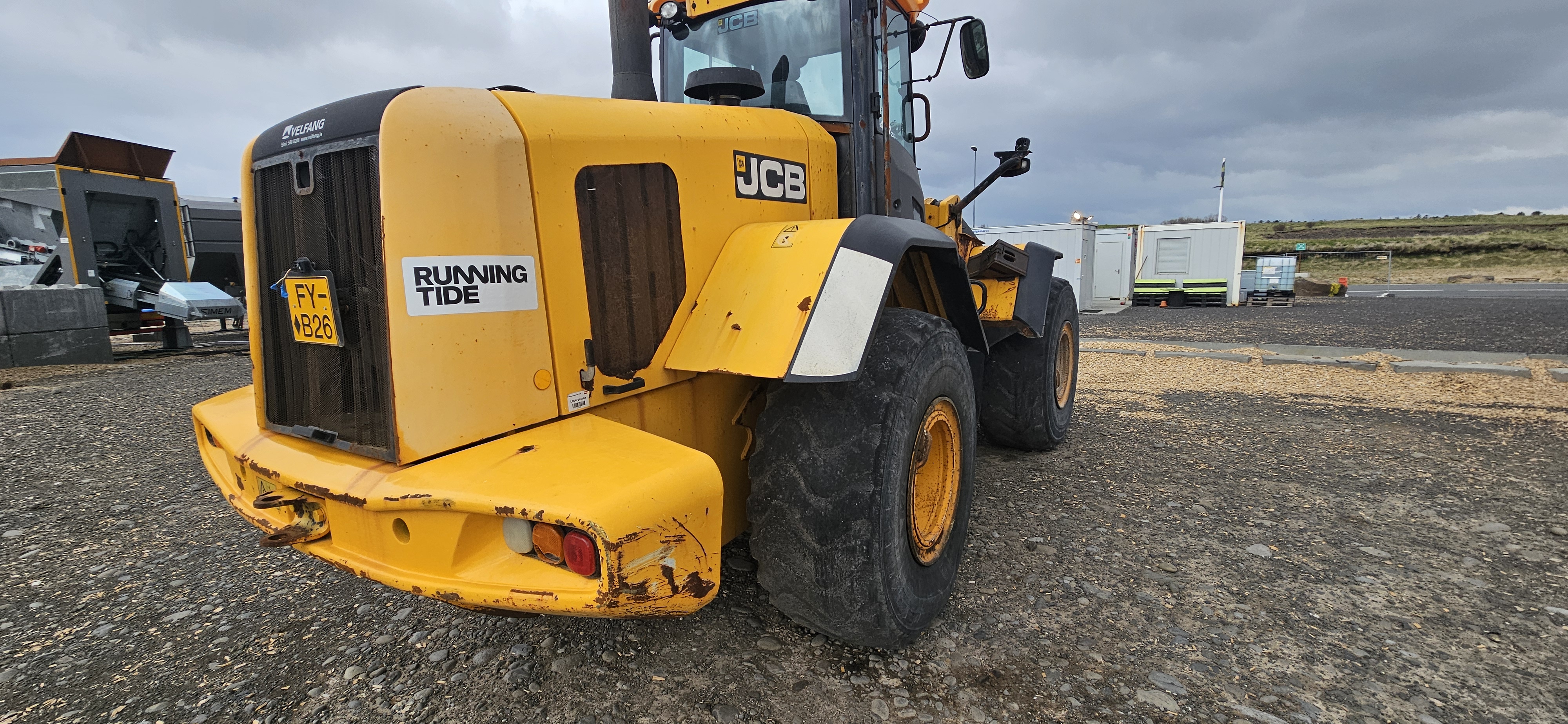 SELT / SOLD JCB 457 ZX - 2012 hjólaskófla - vinnustundir 7100 5