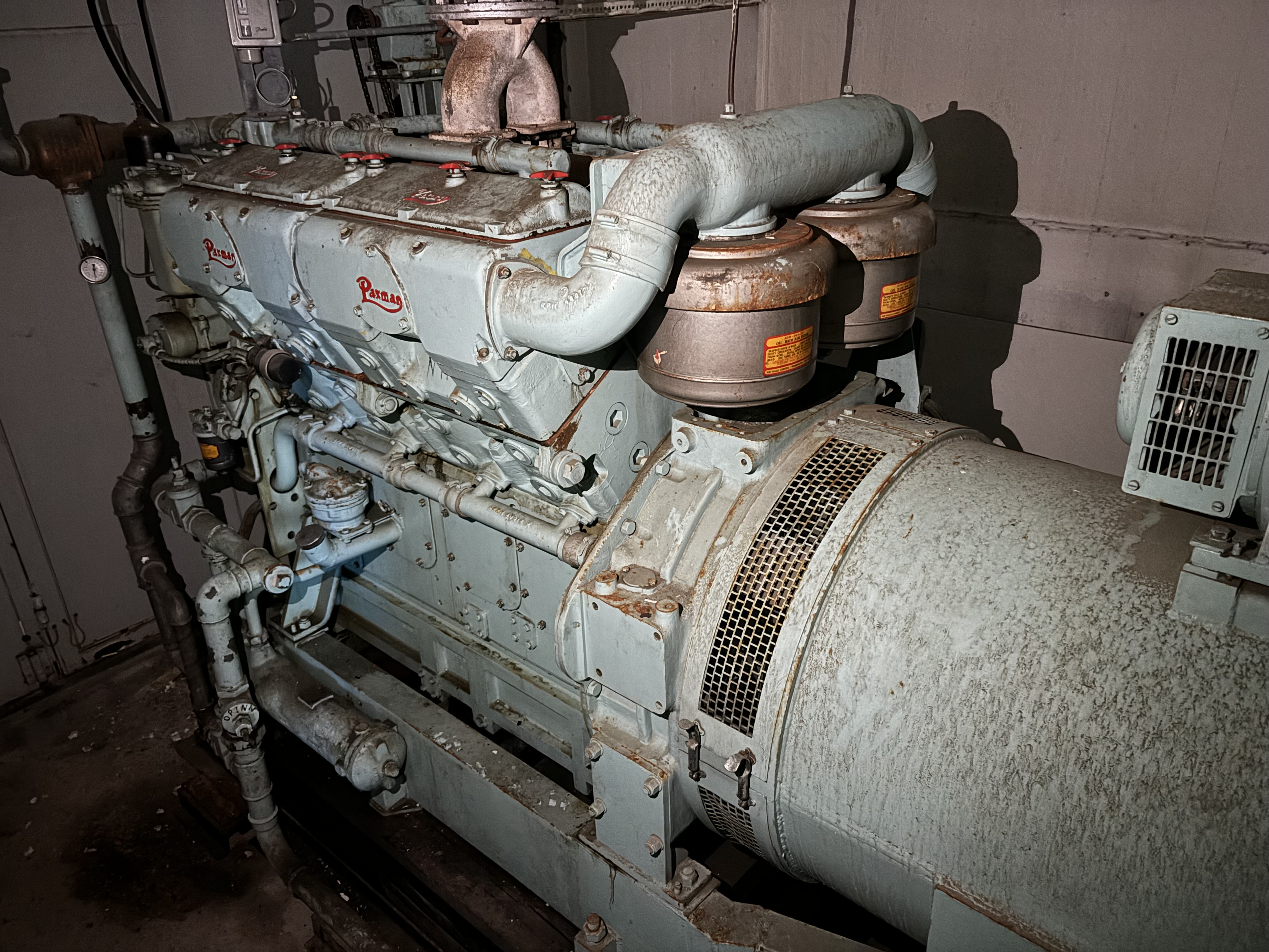 Paxman varaaflsstöð / rafstöð – 230 kVA