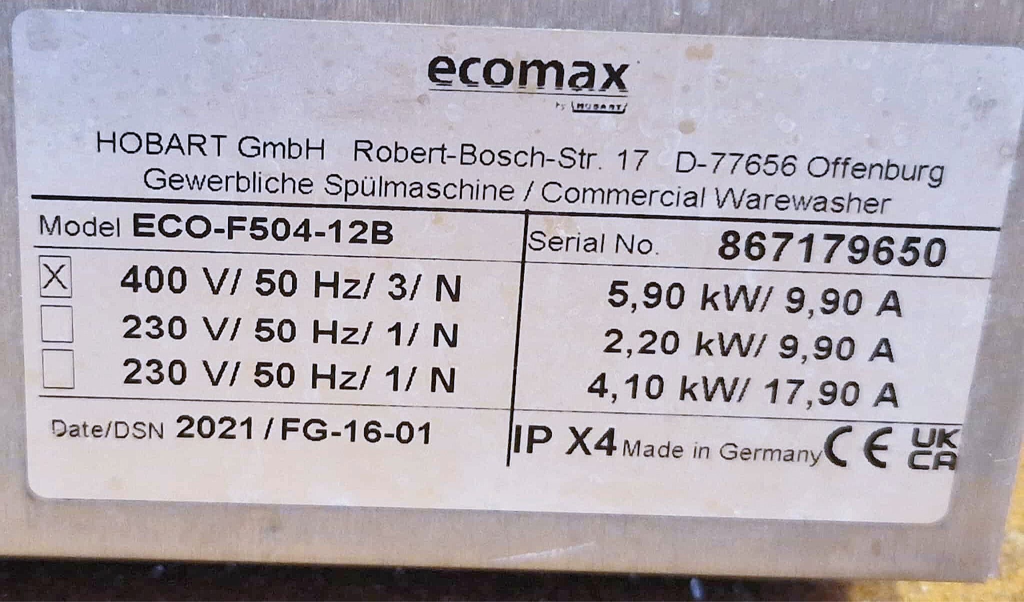 SELT / SOLD Undirborðsvél Ecomax (2021) 5