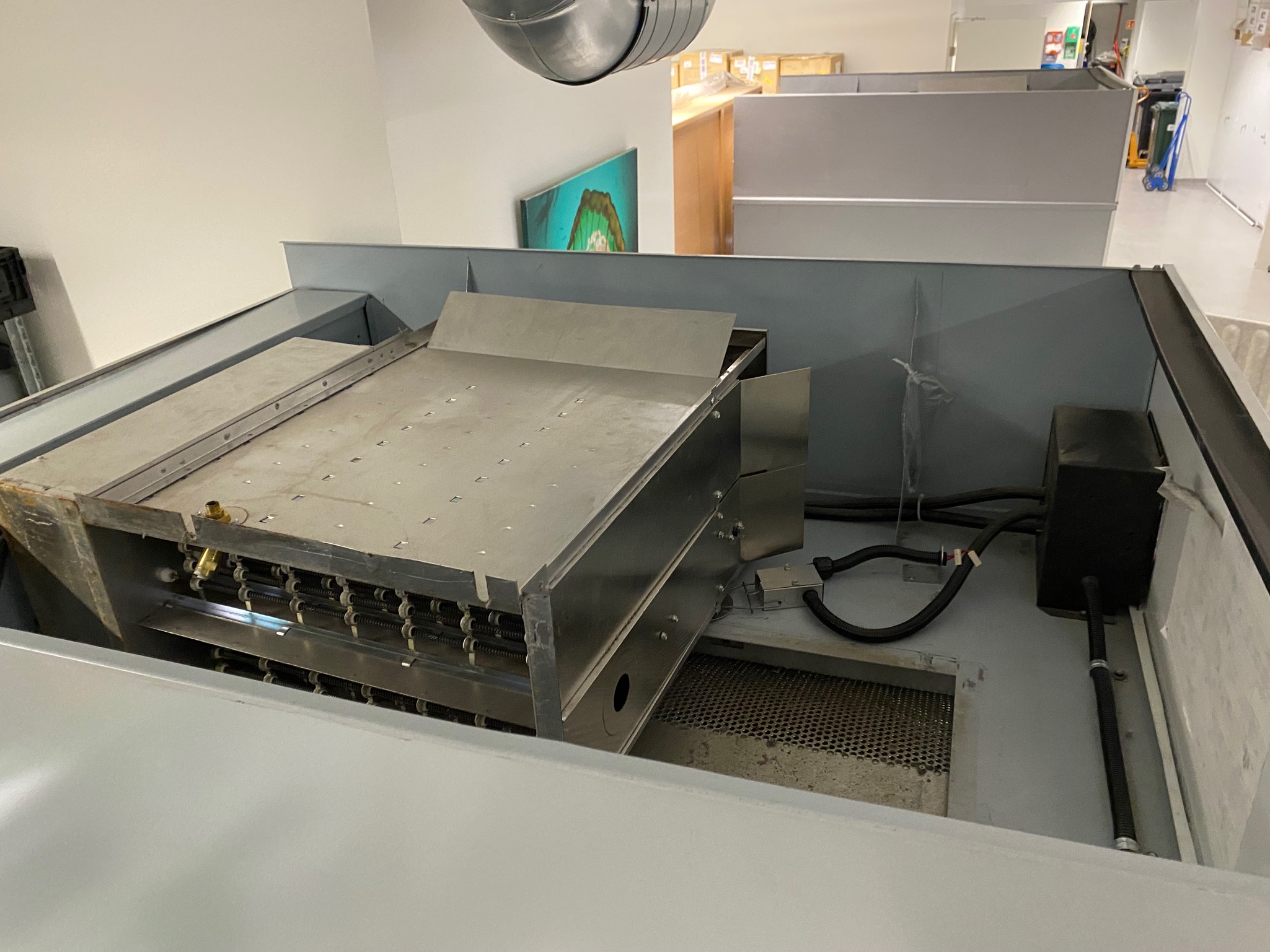 SELT / SOLD - American Dryer Corp. iðnaðarþurrkari rafmagns 72 kw 11