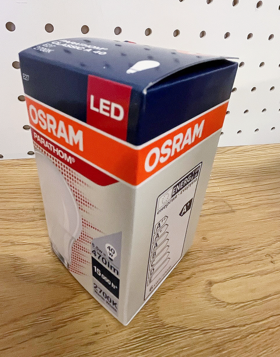 Osram Parathom Classic 40w LED perum, (14). 2