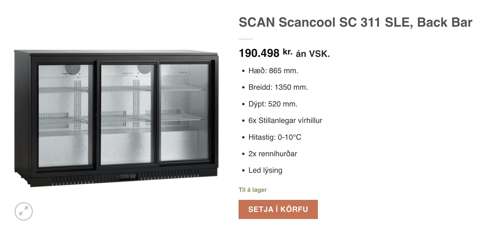 SELT / SOLD - Scancool undirborðskælar þrefaldir (2 stk) 2