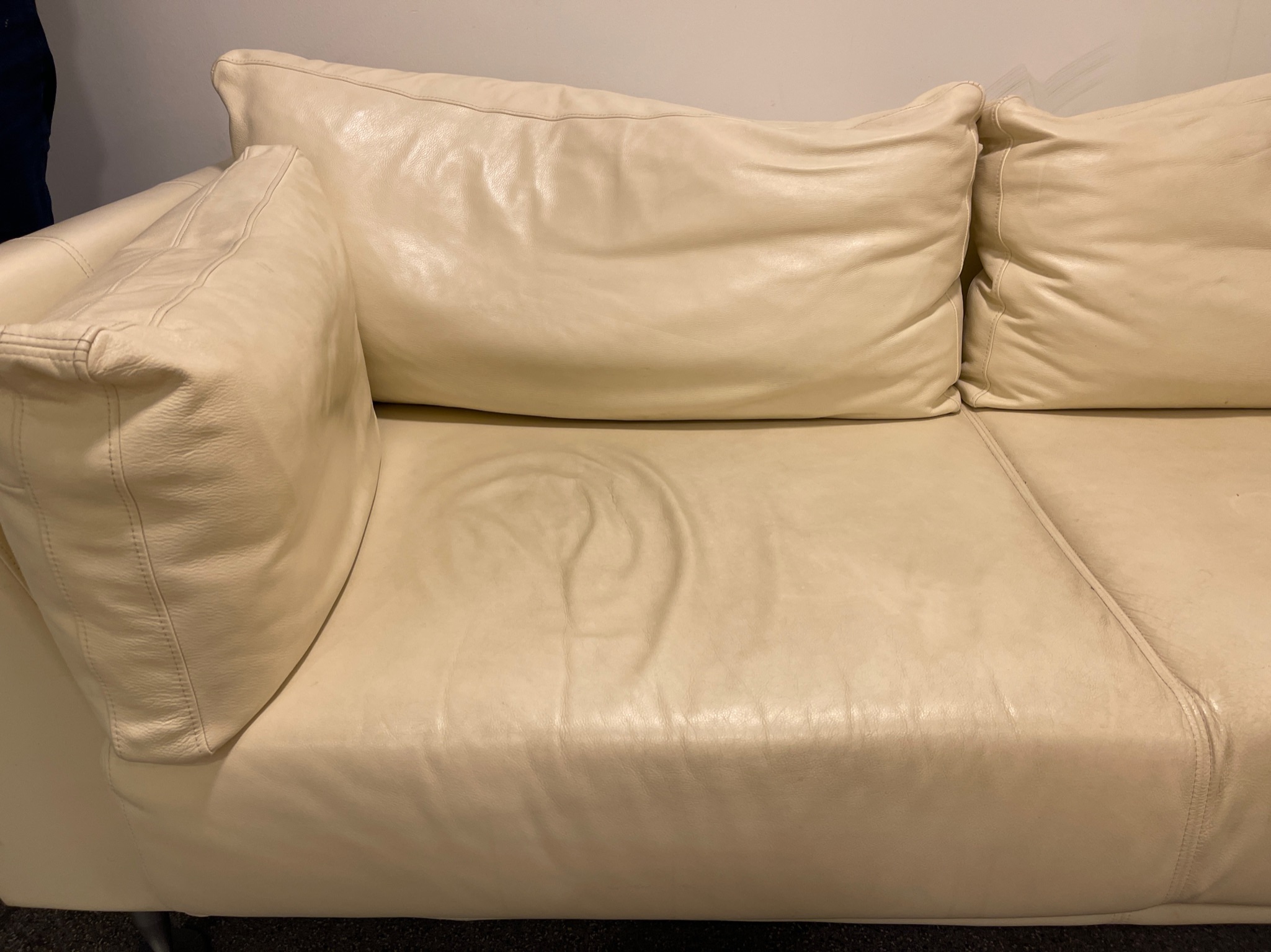 SELT / SOLD BoConcept leðursófi 4